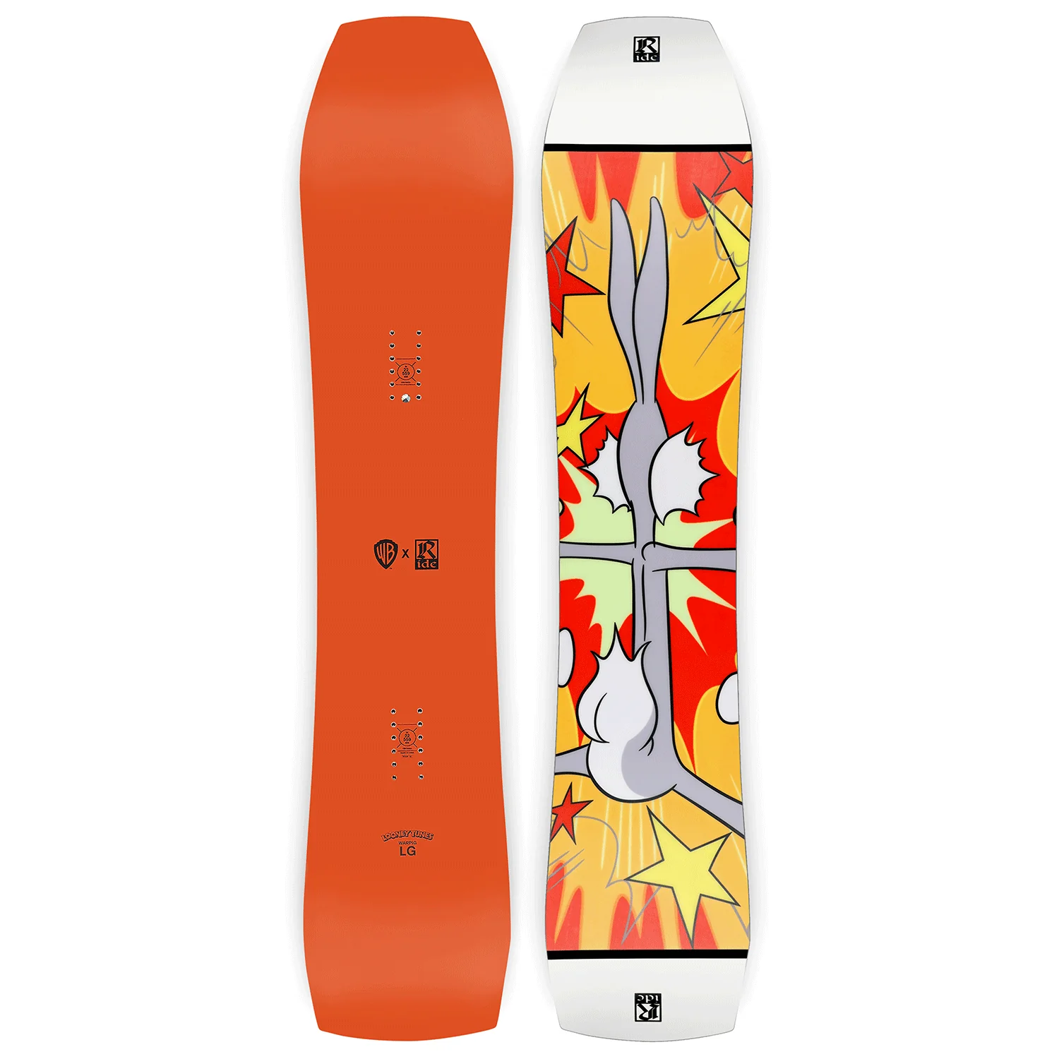 Ride x Looney Tunes Warpig Snowboard 2023