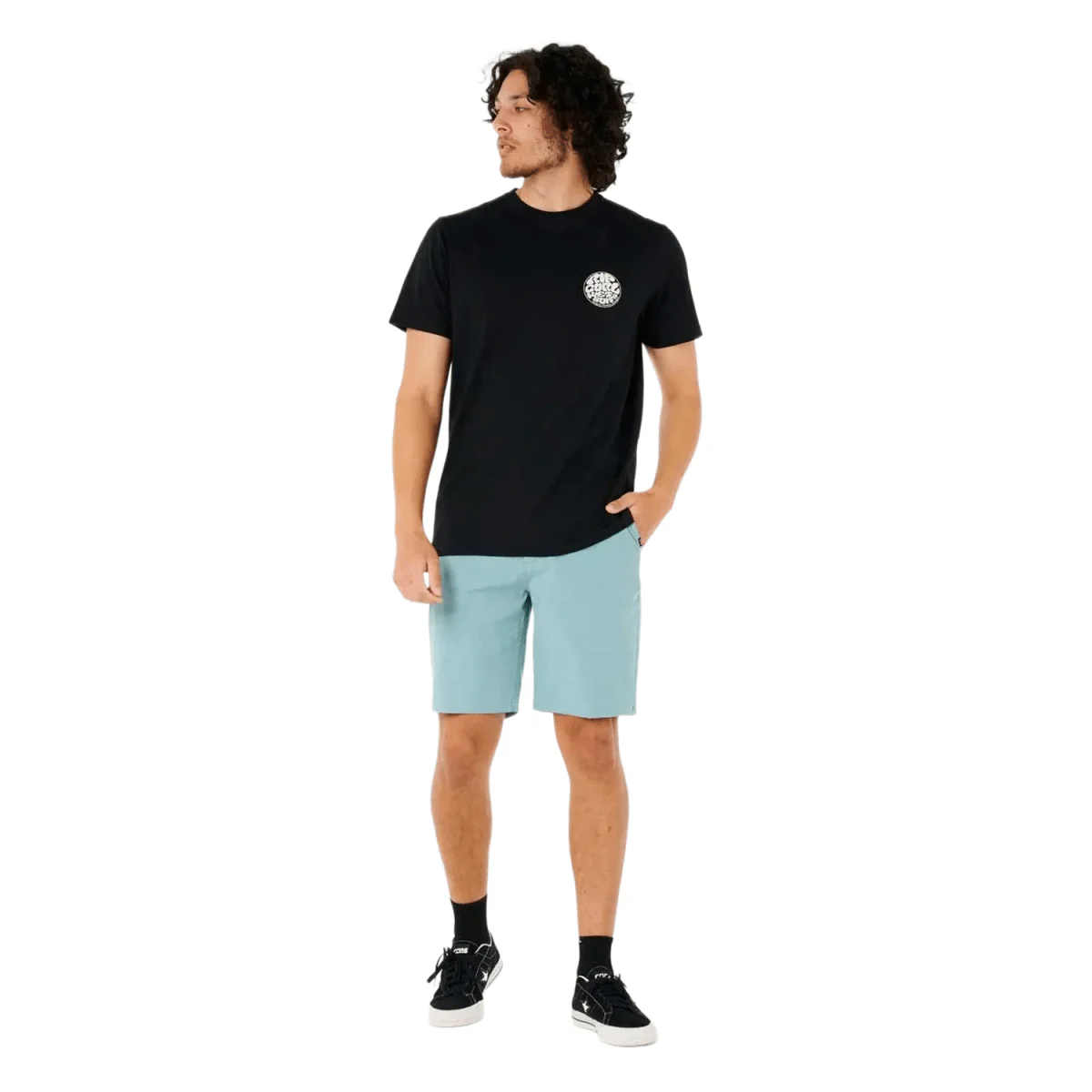 Rip Curl Men's Boardwalk Phase Nineteen Walk Short Blue Lagoon
