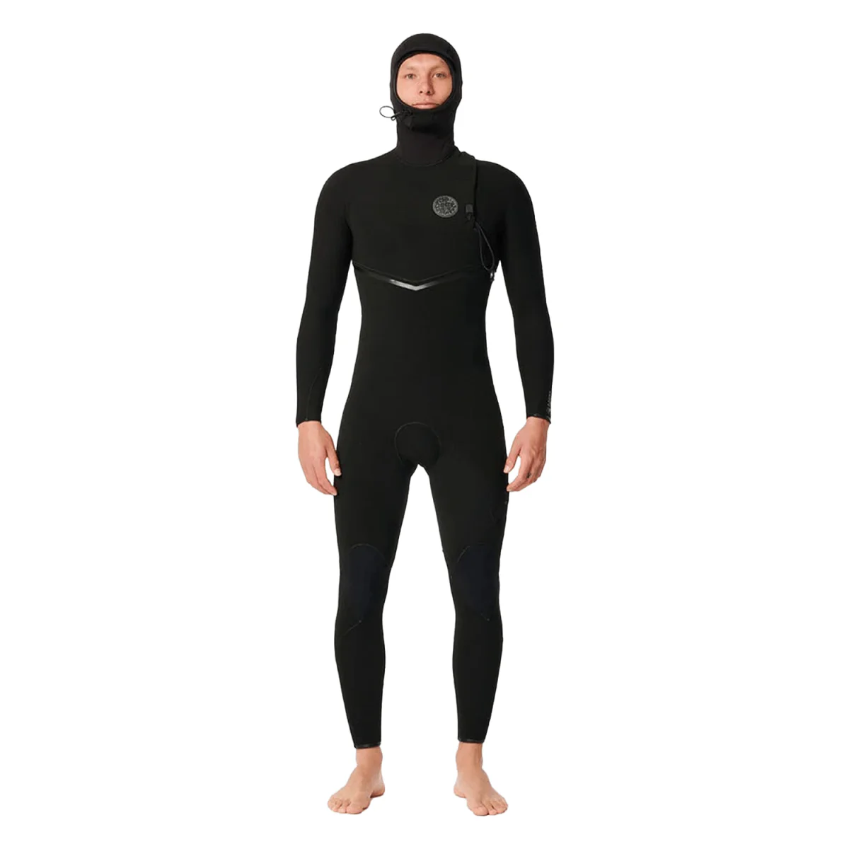 Rip Curl Men's E-Bomb 5/4 Hooded ZF Wetsuit Black