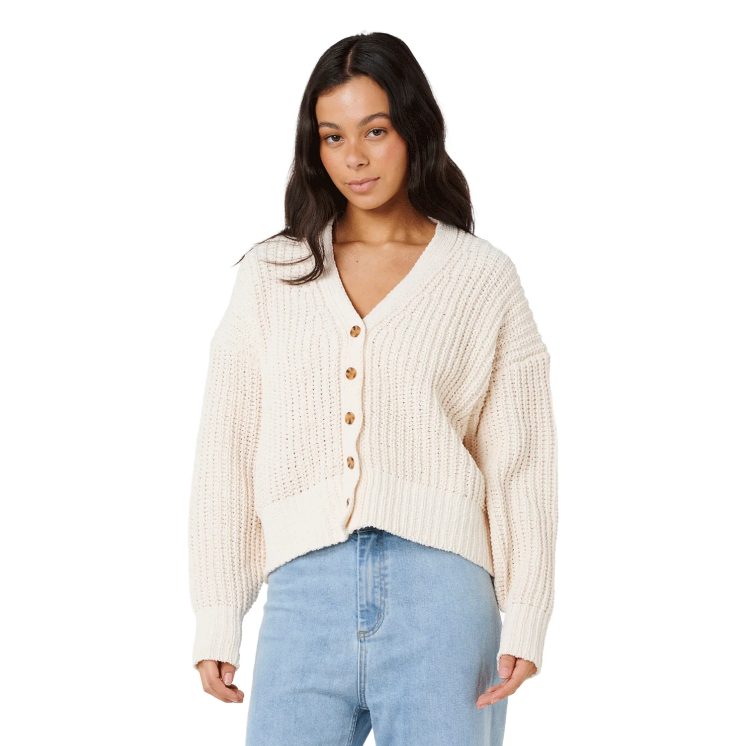 Rip Curl Women's Neon Isles Cardigan Off White