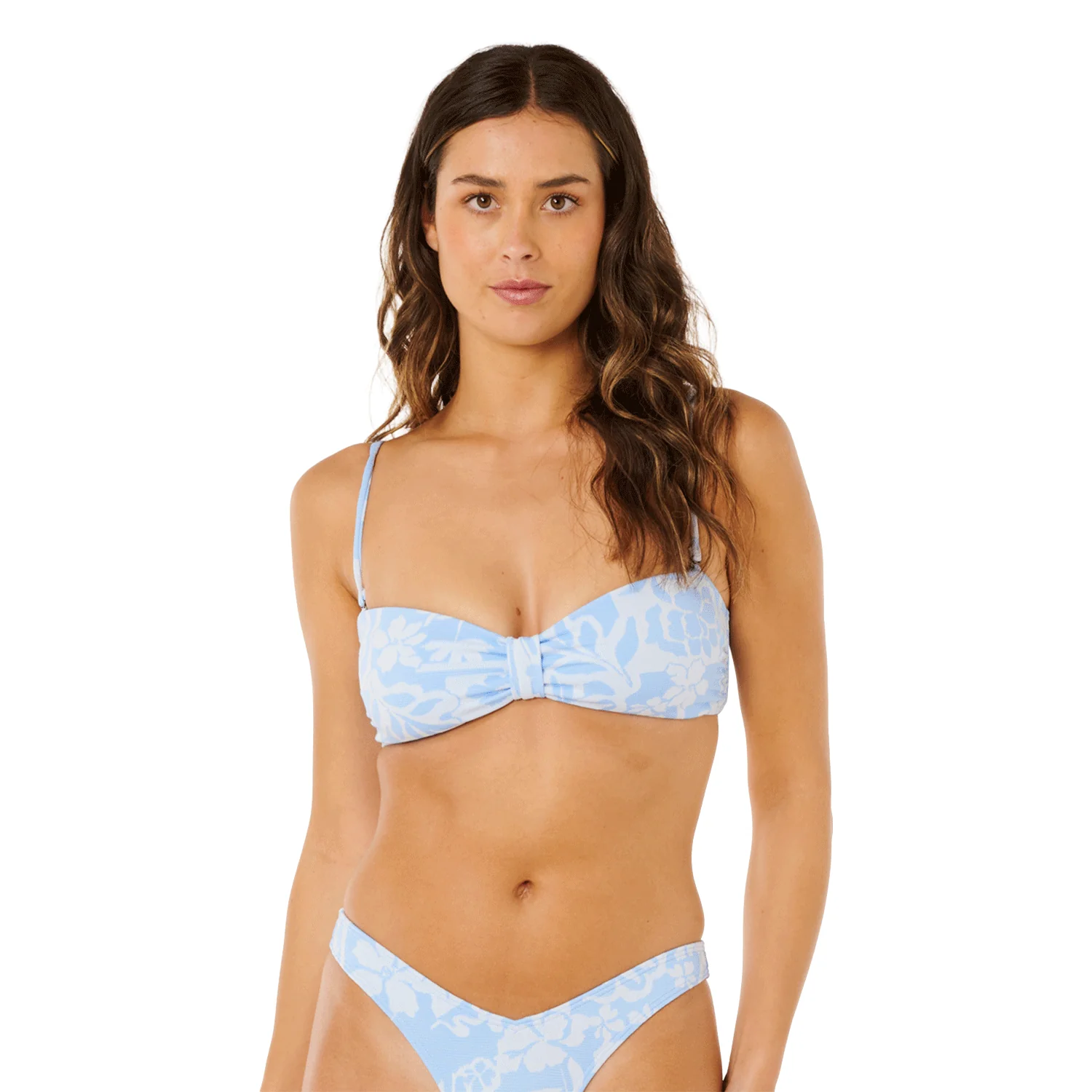 Rip Curl Women's Pacific Coast Bandeau Top Sky Blue