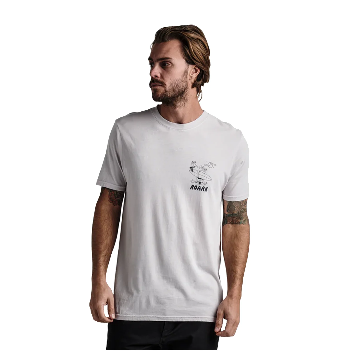 Roark Men's Roadtrip Club T Shirt Dusty Lilac