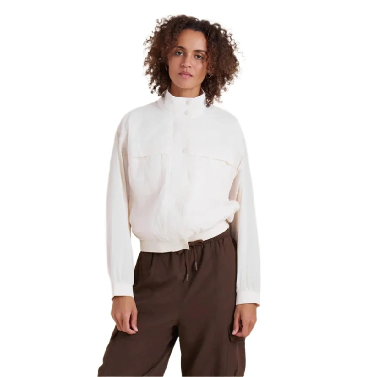 Roark Women's Harbor Jacket Eggshell