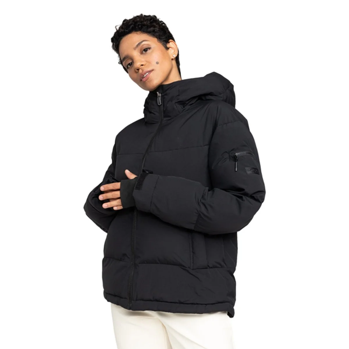 Roxy Women's Alofted Puffy Jacket 2025 Anthracite