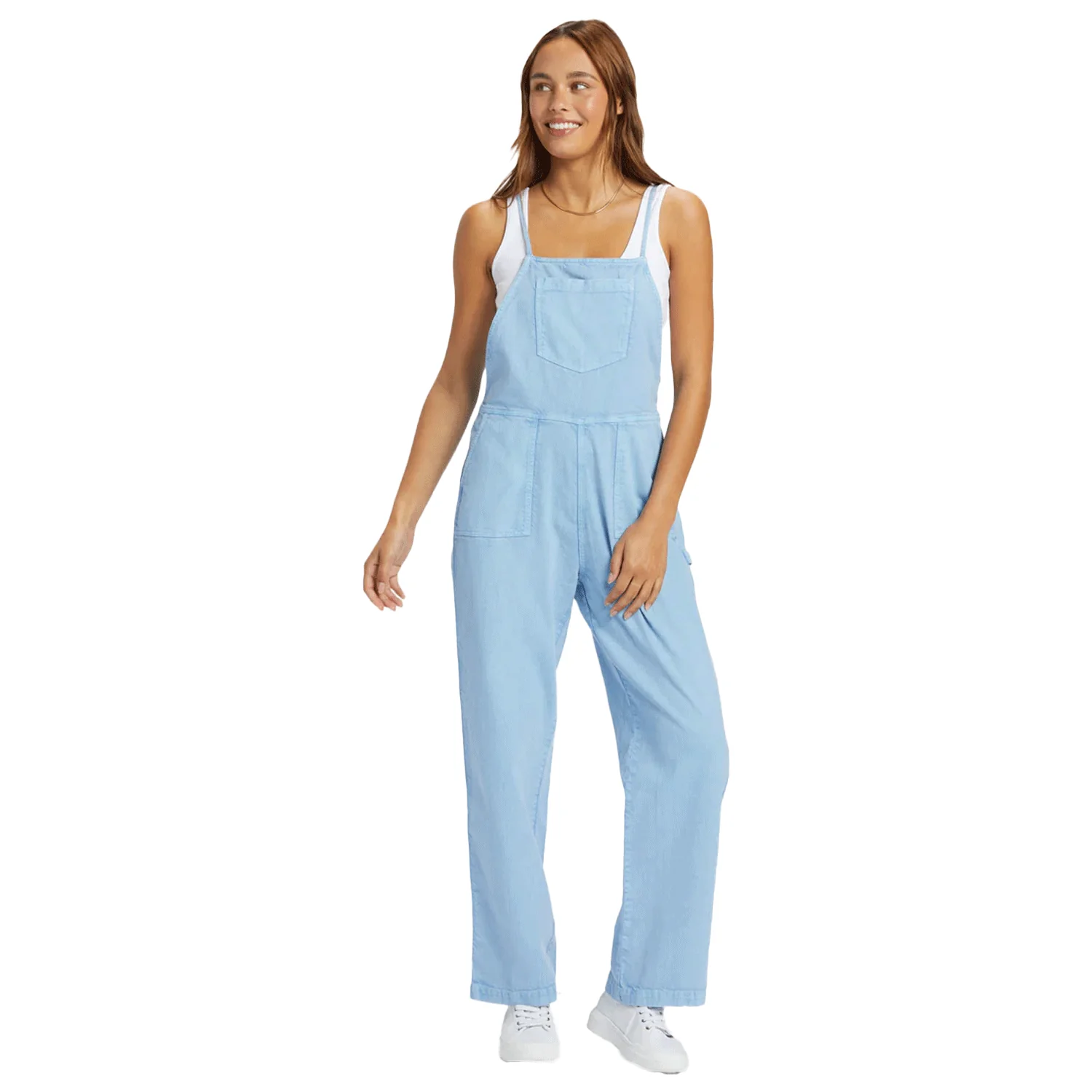 Roxy Women's Crystal Coast Overall Bel Air Blue
