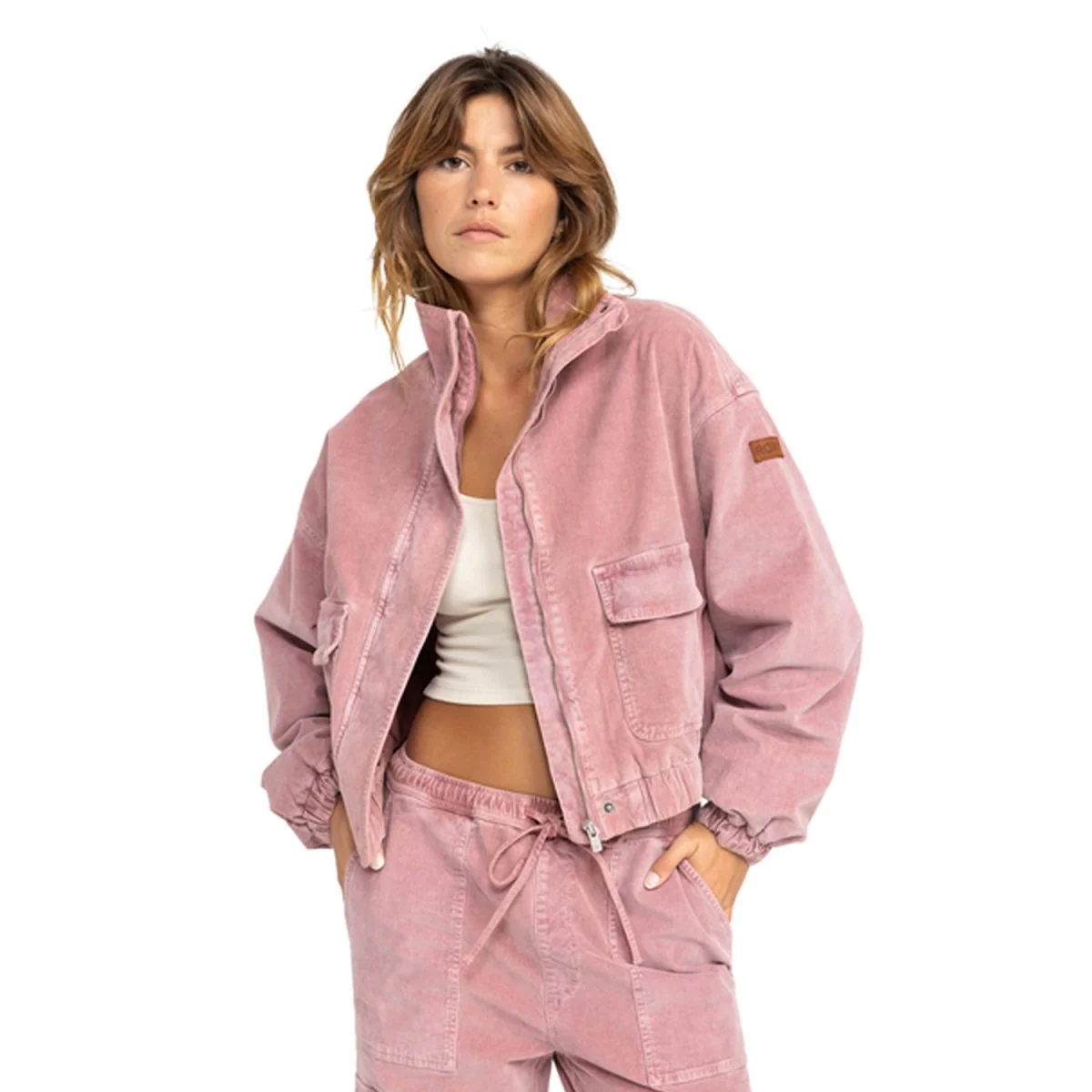 Roxy Women's Slow Song Jacket 2025 Mauve Orchid