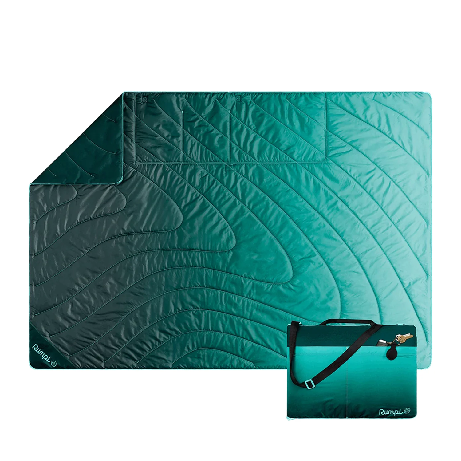 Rumpl Stash Mat Jade Fade