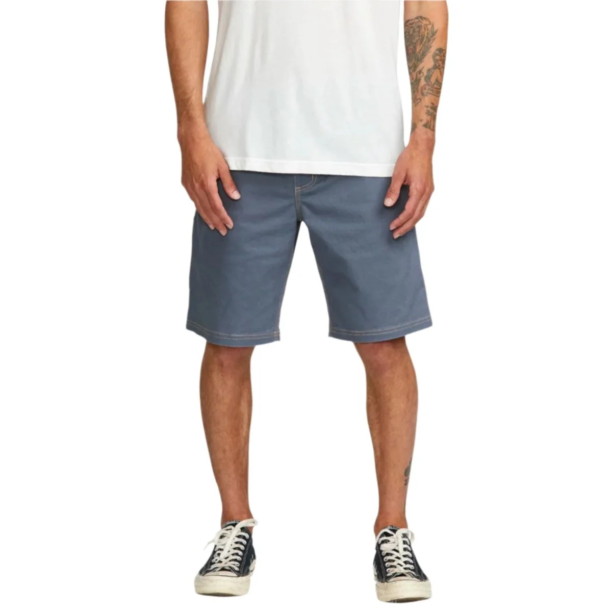RVCA Men's Americana Carpenter Short 20" Vintage Navy
