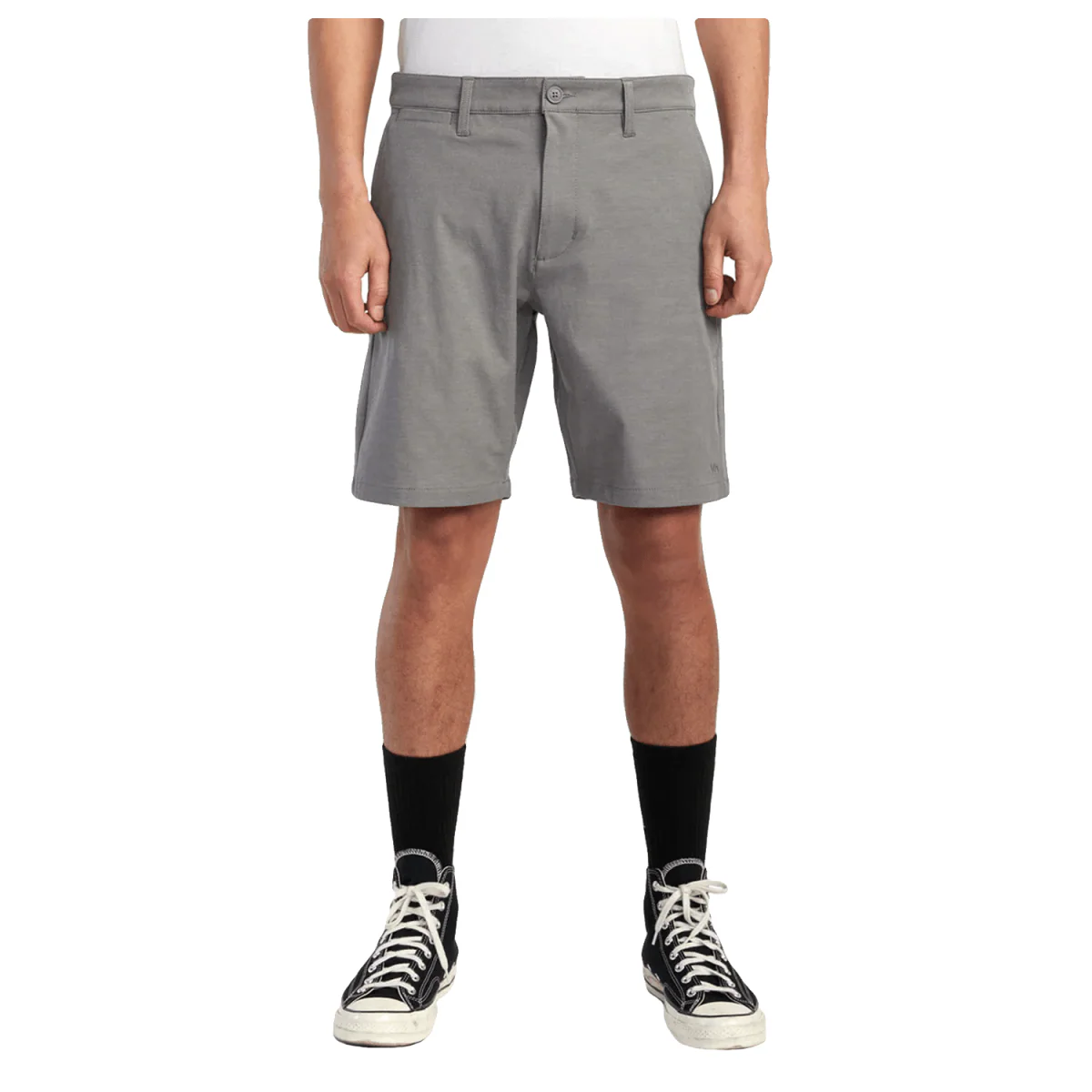 RVCA Men's Back In Hybrid Short Athletic Heather