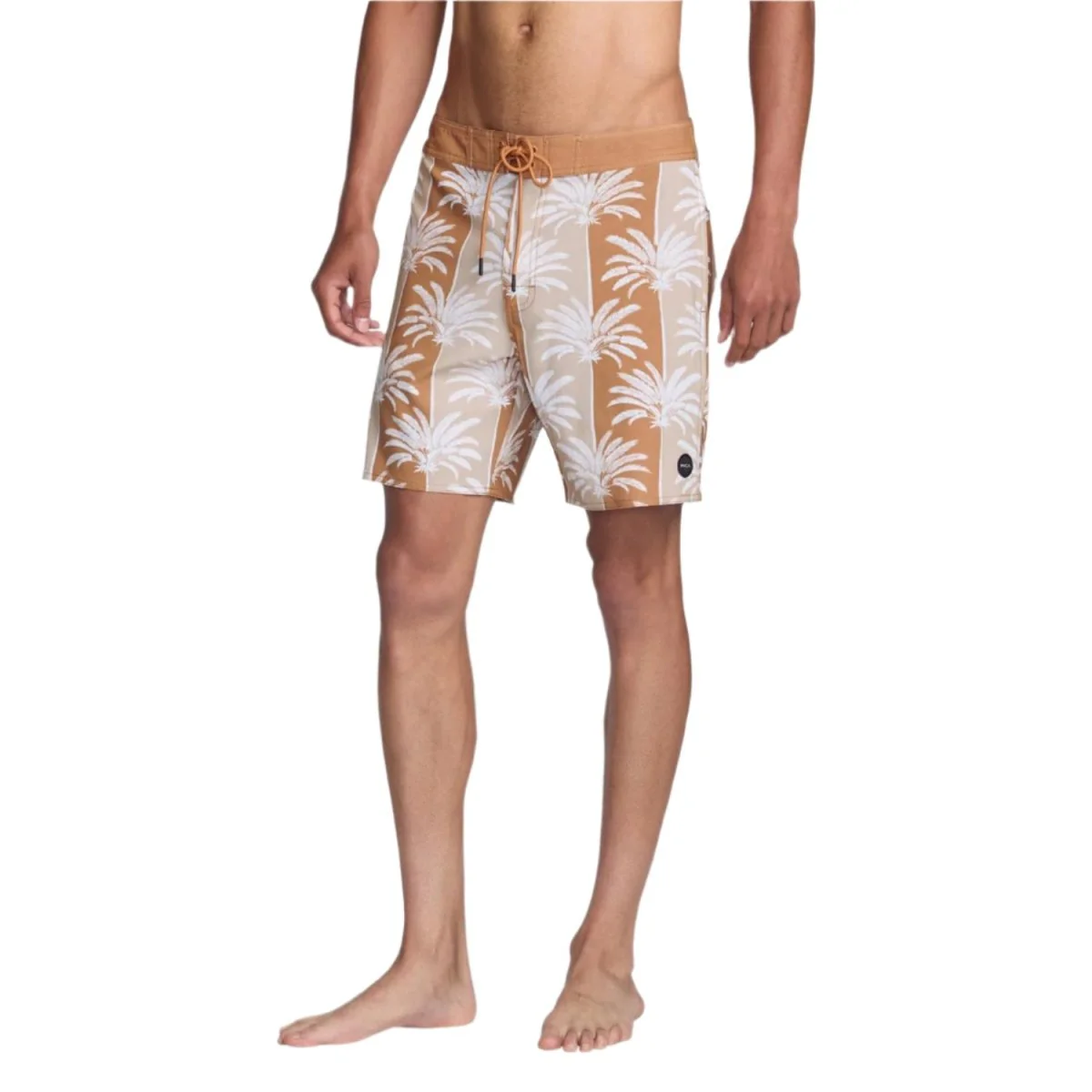 RVCA Men's Down Right Trunk 17" Short Burnt Sienna