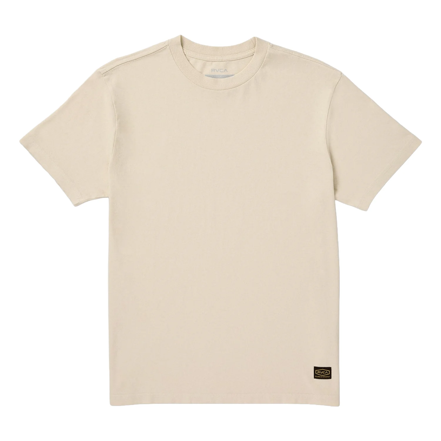RVCA Men's Exotica Stripe S/S Shirt Sage Leaf
