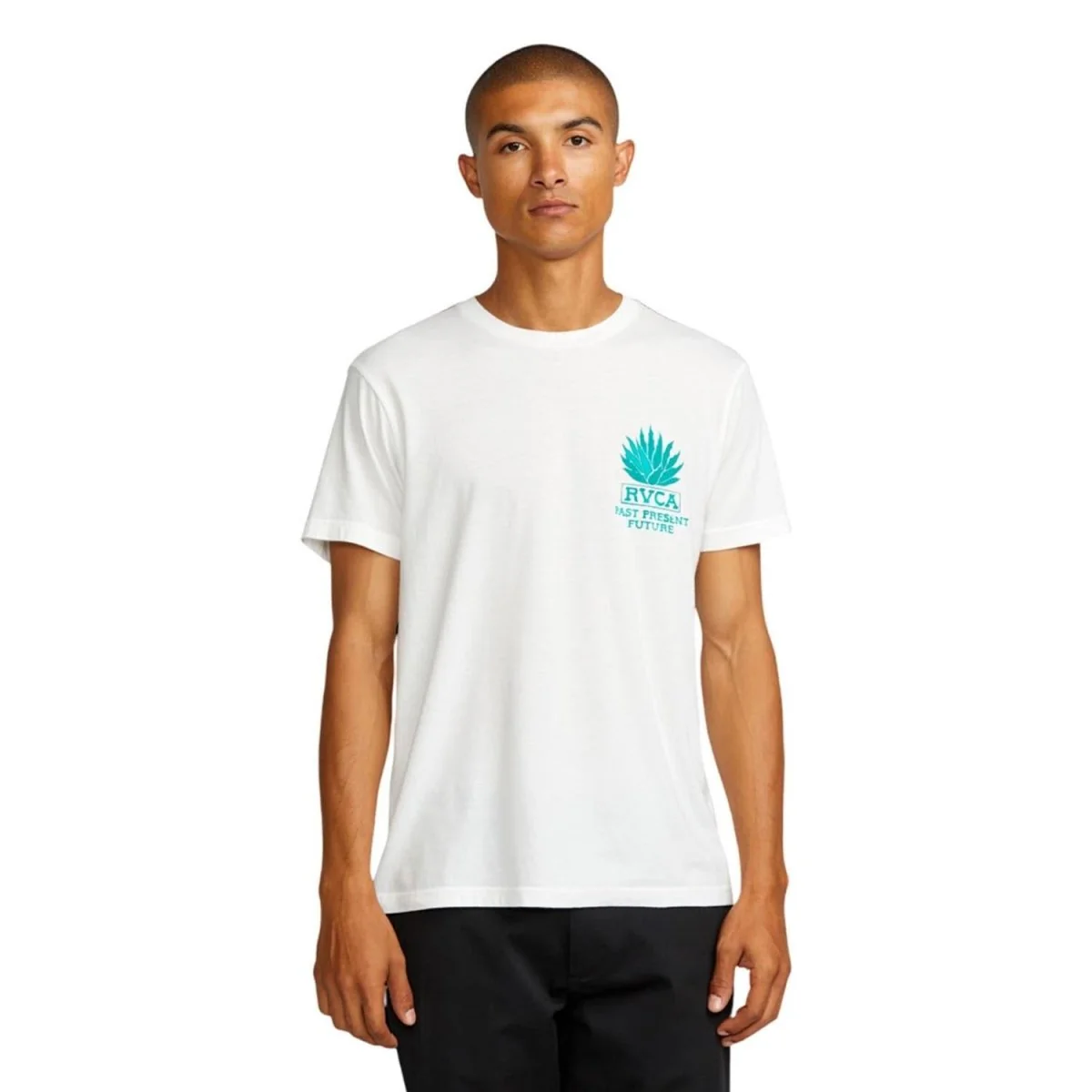 RVCA Men's RVCAGAVE S/S T-Shirt Antique White