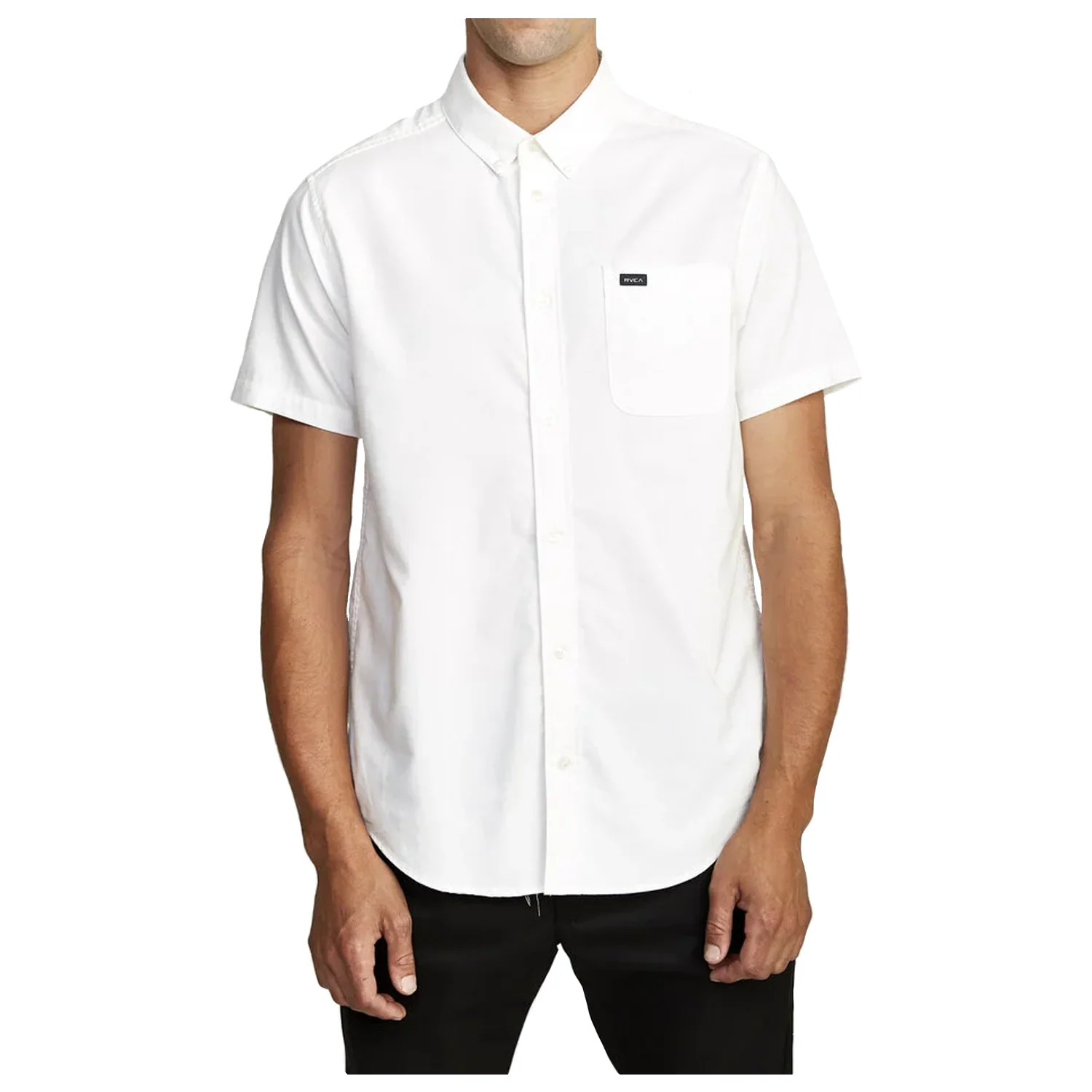 RVCA Men's That'll Do Stretch S/S Shirt 2024 White