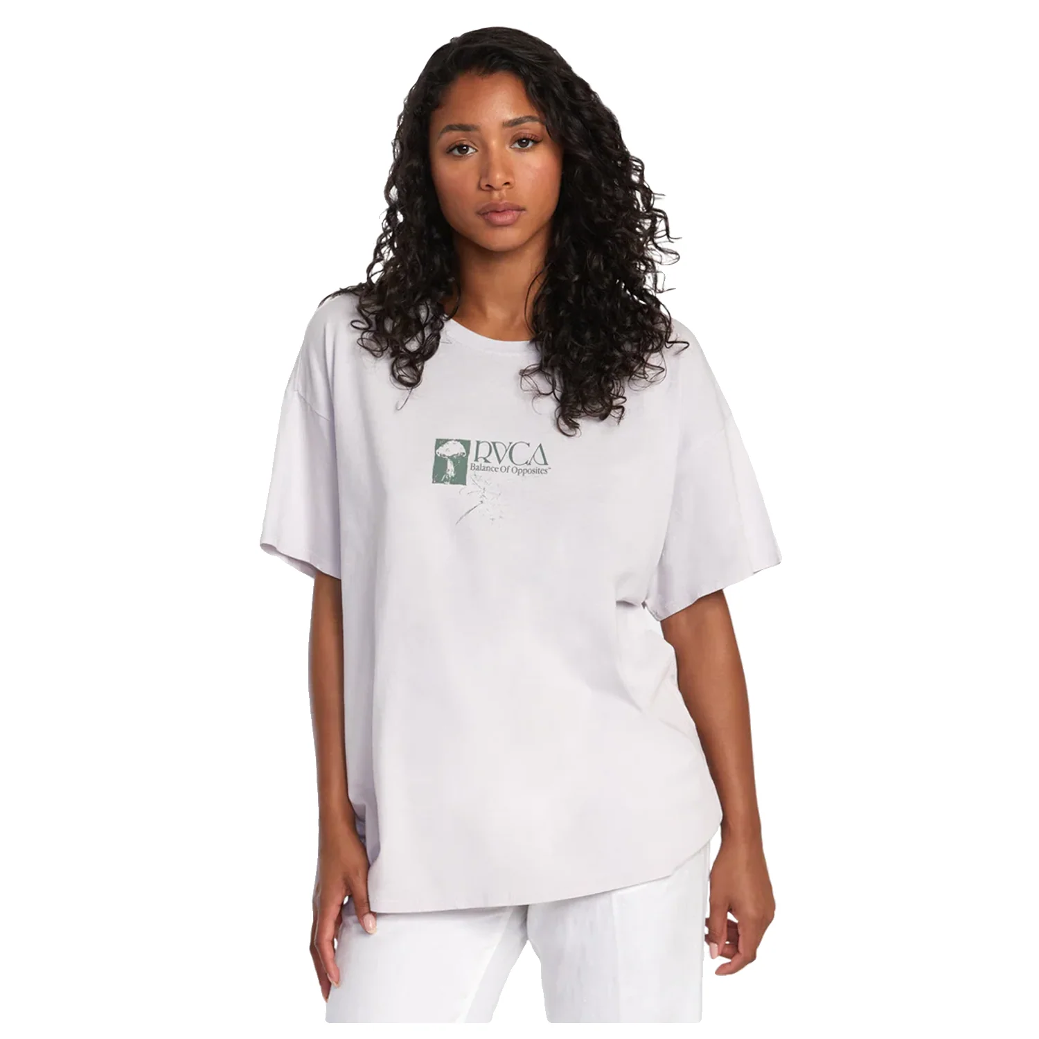 RVCA Women's Baggie T Shirt White