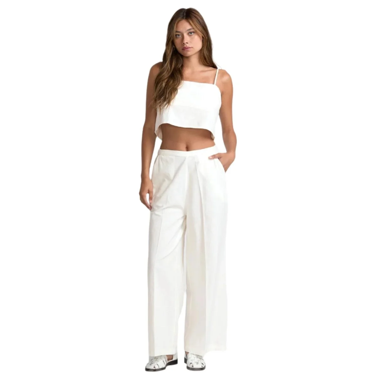 RVCA Women's Lucy Pant Vintage White