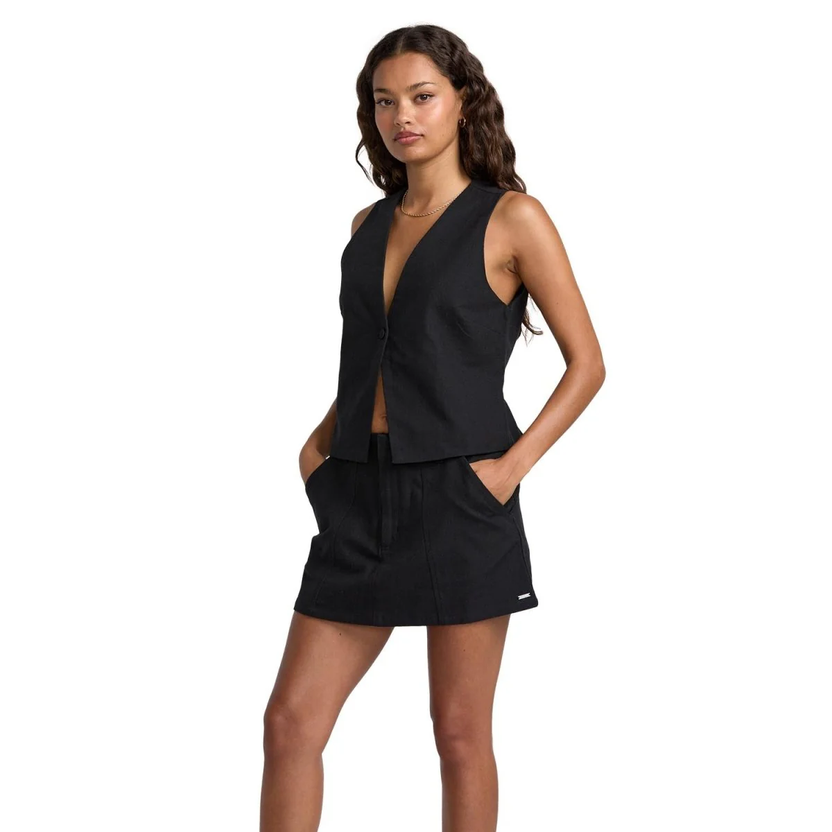 RVCA Women's Raven Skort RVCA Black