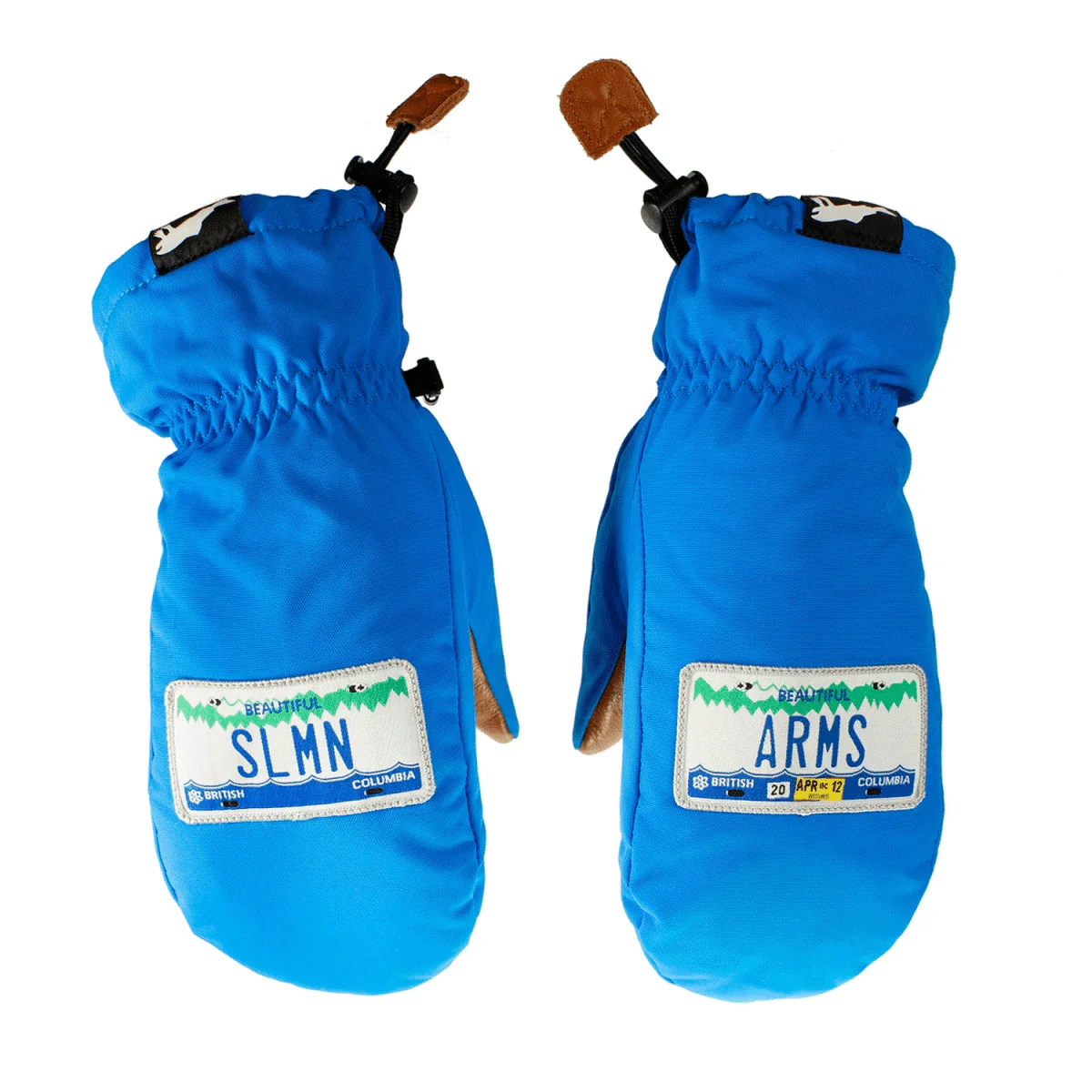 Salmon Arms Classic Mitt Plates Blue