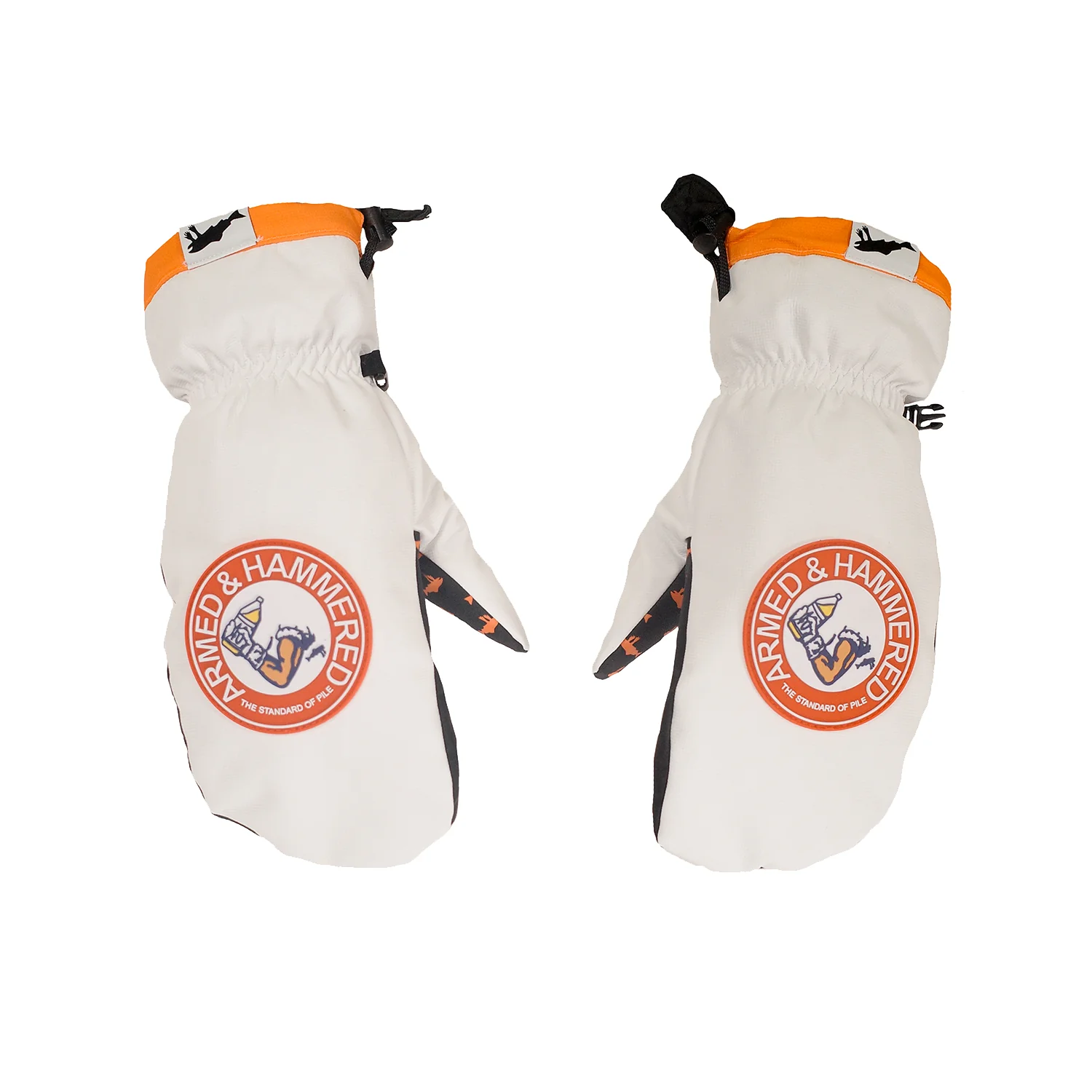 Salmon Arms Team Mitt Armed & Hammered White