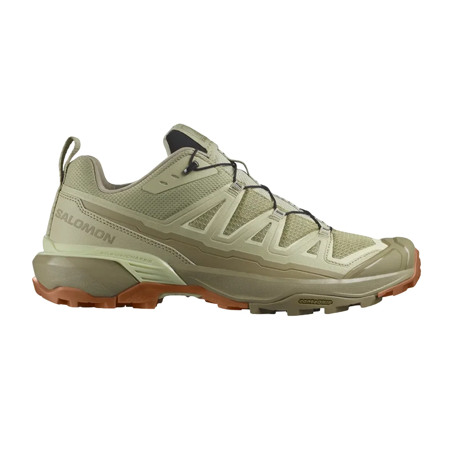 Salomon Men's Shoes X Ultra 360 Edge Shoe Slate Green/Alfalfa/Transparent Yellow