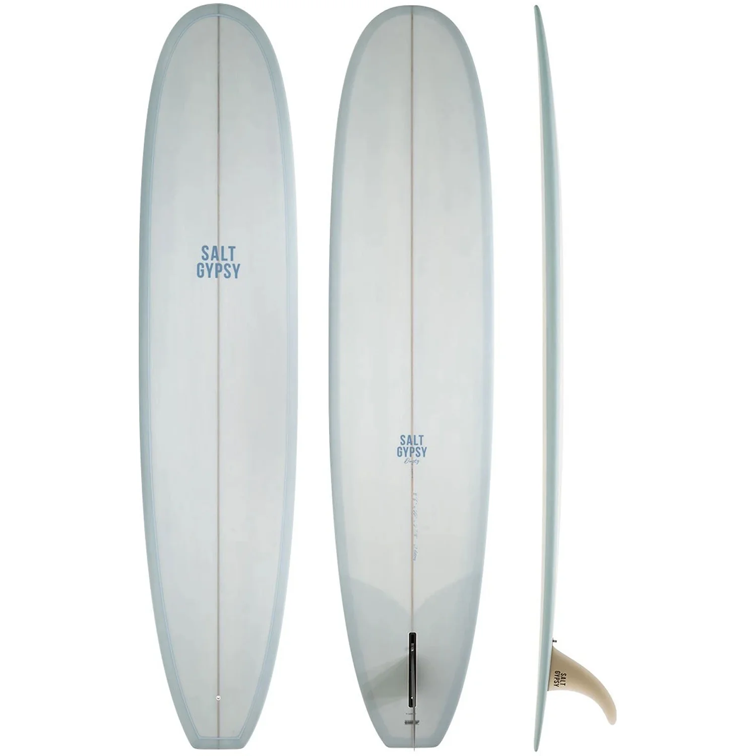 Salt Gypsy Dusty PU Longboard Vintage Blue Tint 8'6"