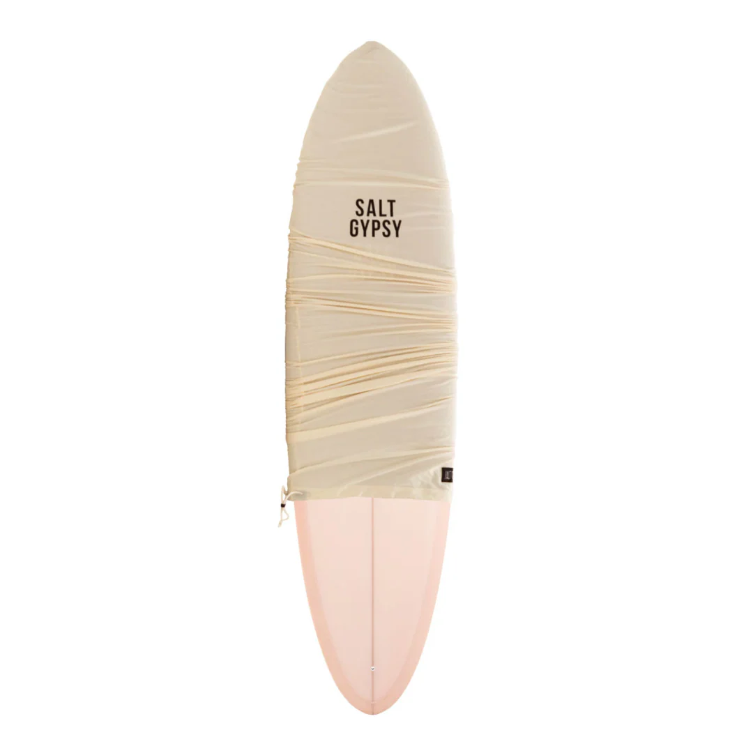 Salt Gypsy Mid Tide PU Surfboard Blush Tint 7'0" - Image 2