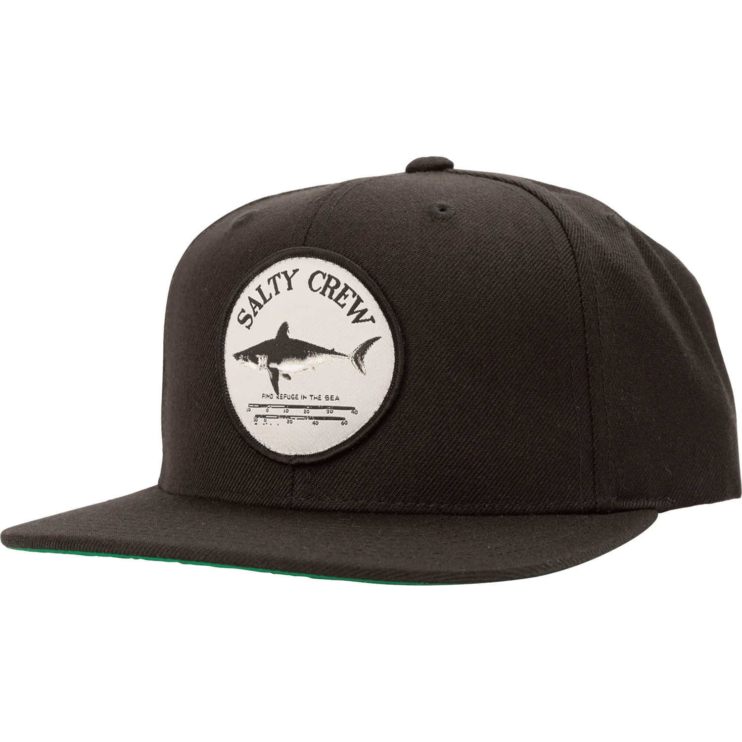 Salty Crew Men's Bruce 6 Panel Hat Black