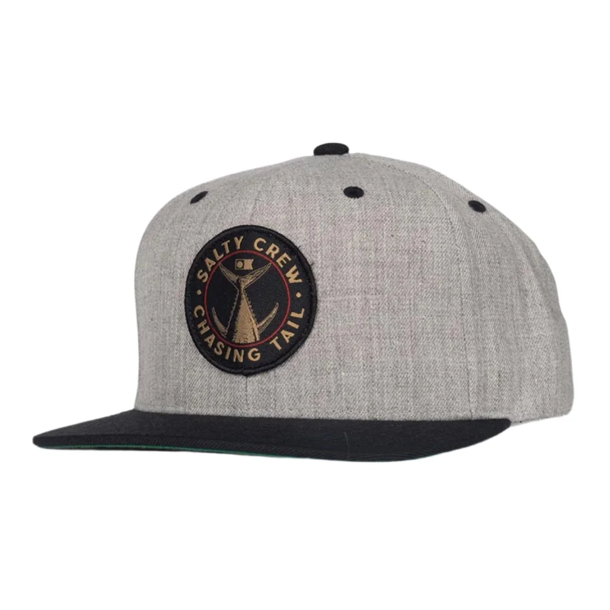 Salty Crew Men's Tailgate 6 Panel Truck Hat Oatmeal/Black