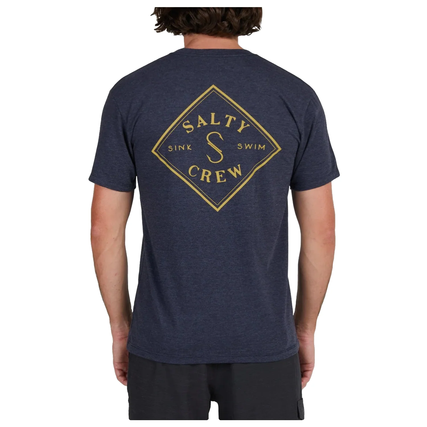 Salty Crew Men's Tippet Premium S/S T Shirt Navy Heather