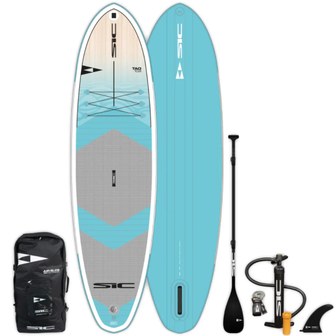 SIC Maui Tao Air-Glide Tour Inflatable SUP  Package 10'6" x 33"