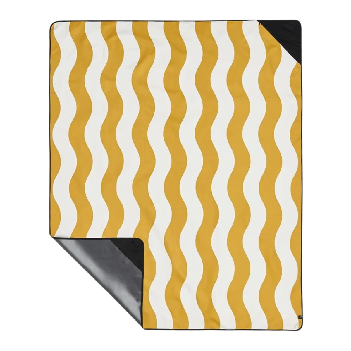 Slowtide Stripe Picnic Blanket Brush