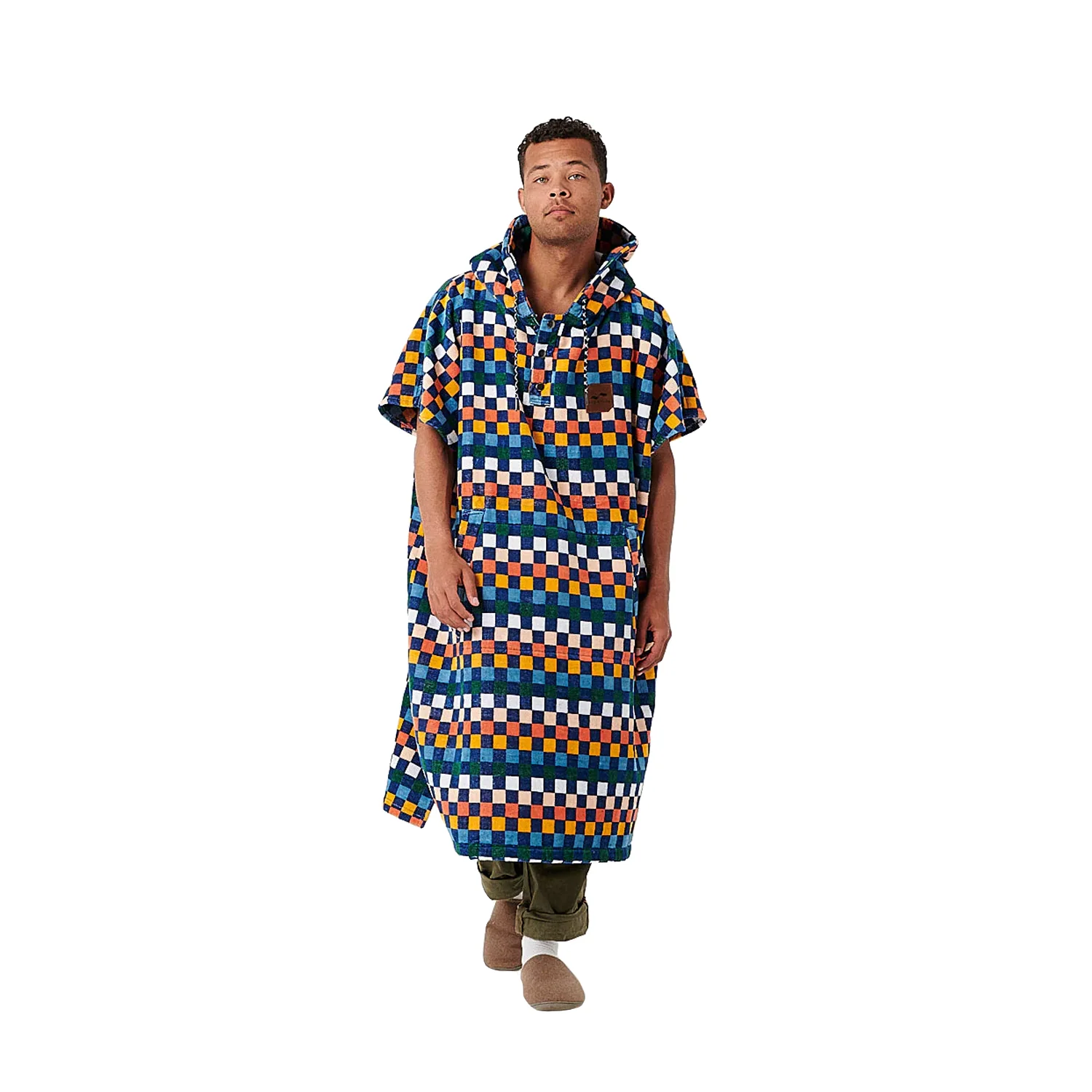 Slowtide Sundown Poncho Deep Pacific