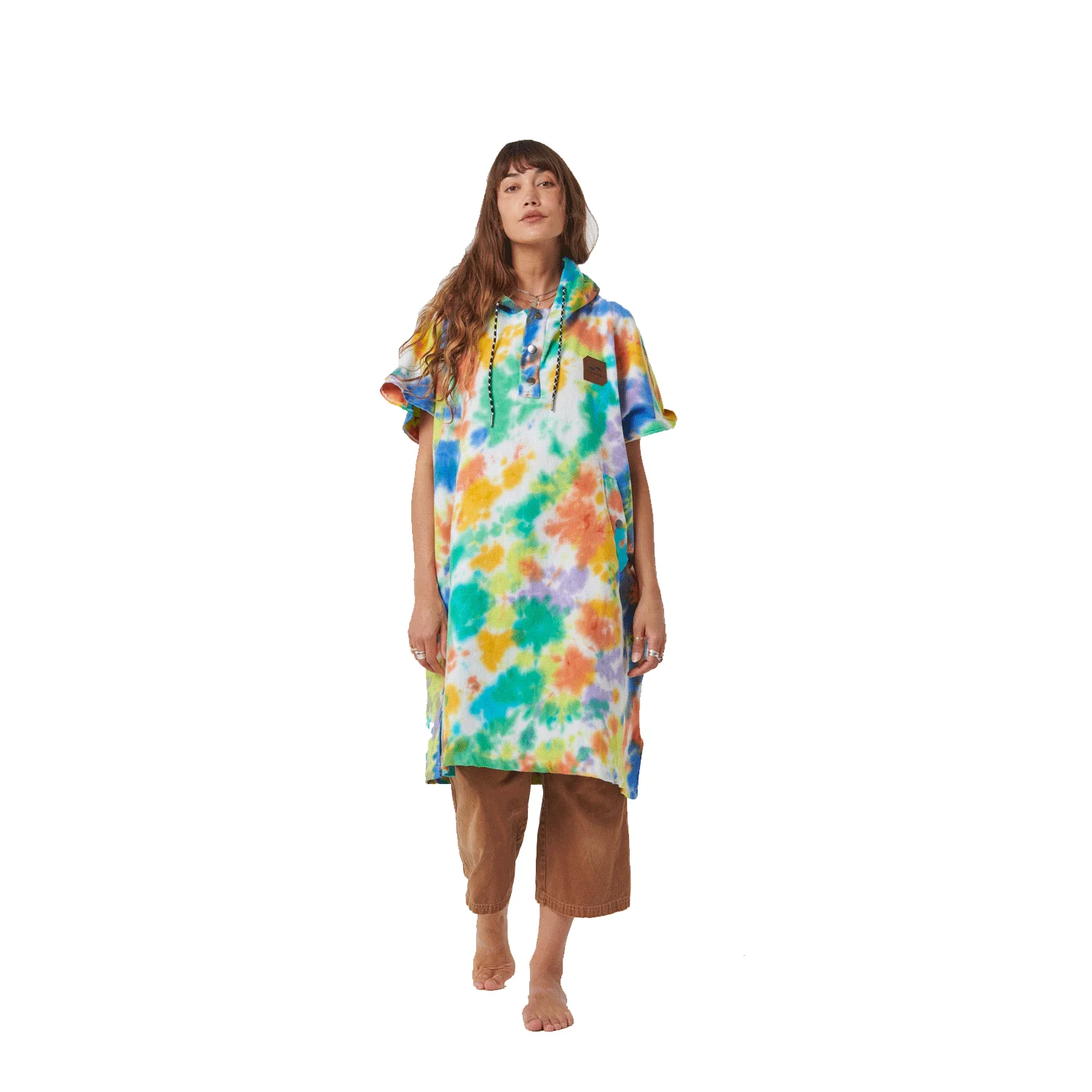 Slowtide Unisex Spicoli Poncho Multi