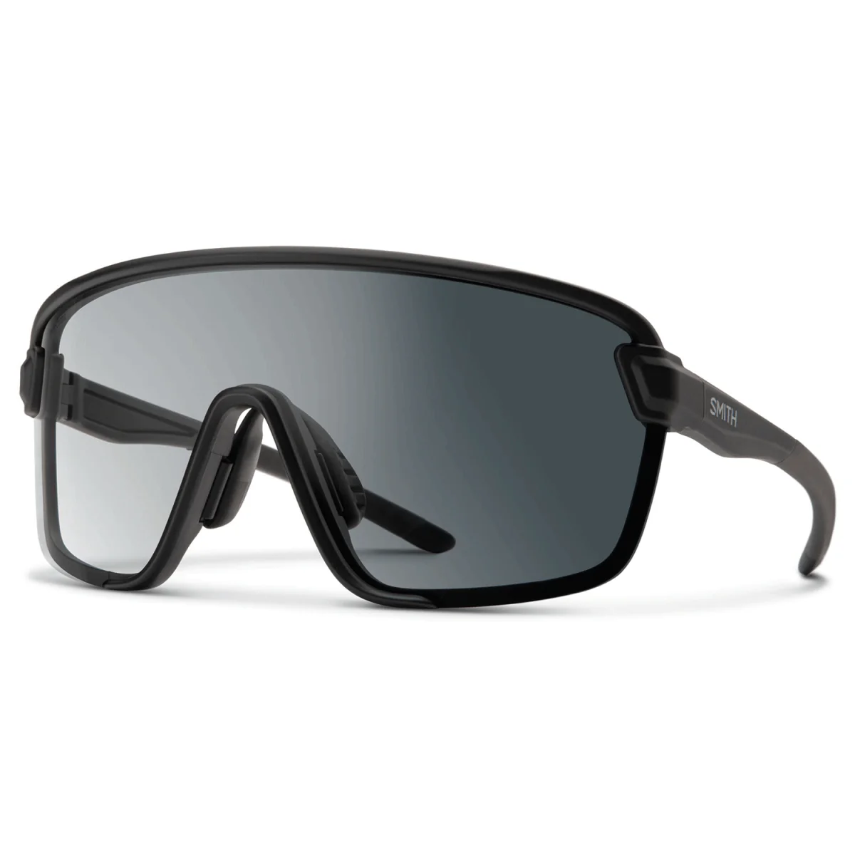 Smith Bobcat Sunglasses Matte Black/ChromaPop Photochromic Clear To Gray + Clear