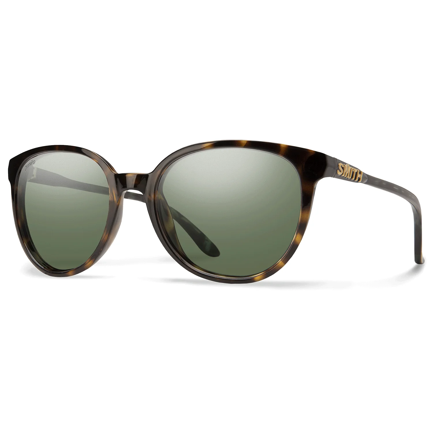 Smith Cheetah Sunglasses Alpine Tortoise/ChromaPop Polarized Grey Green