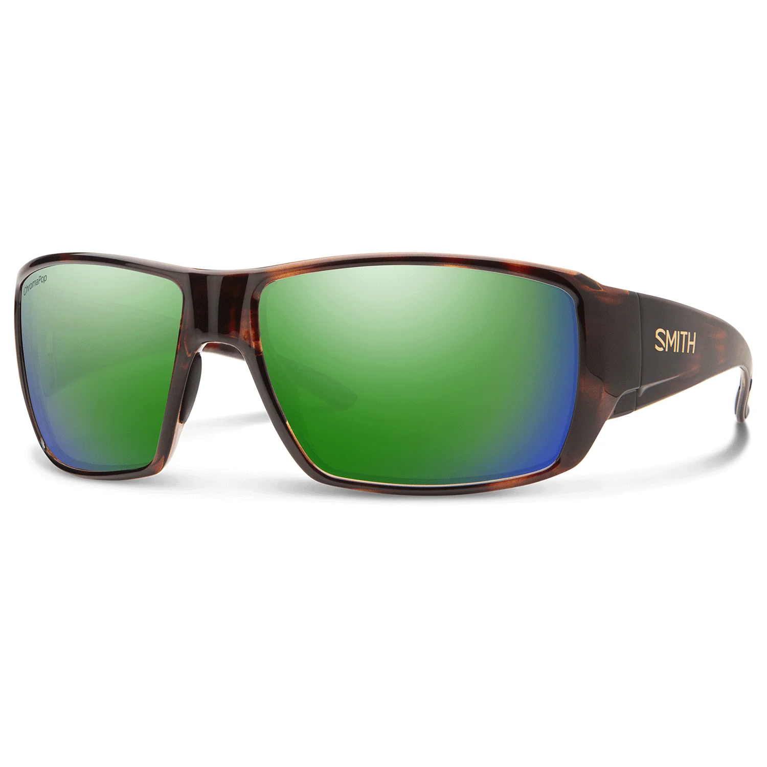 Smith Guide's Choice Sunglasses Tortoise/ChromaPop Polarized Green Mirror