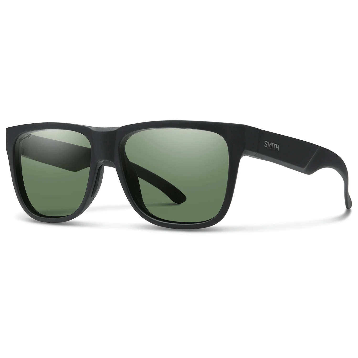 Smith Lowdown 2 Sunglasses Matte Black/ChromaPop Polarized Grey Green