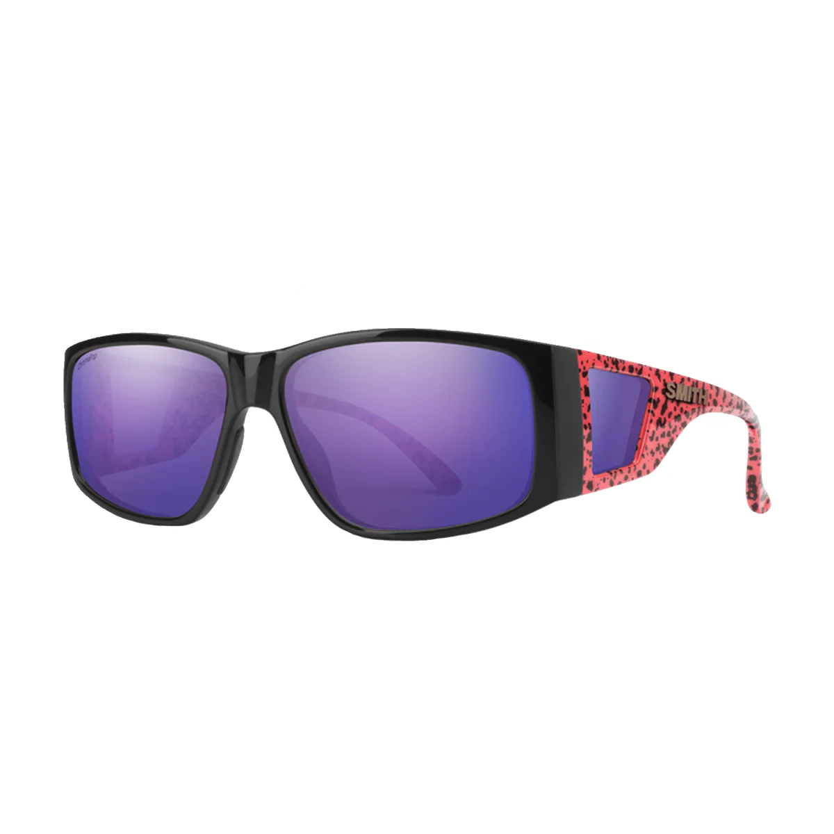 Smith Monroe Peak Sunglasses Wild Child/ChromaPop Violet Mirror