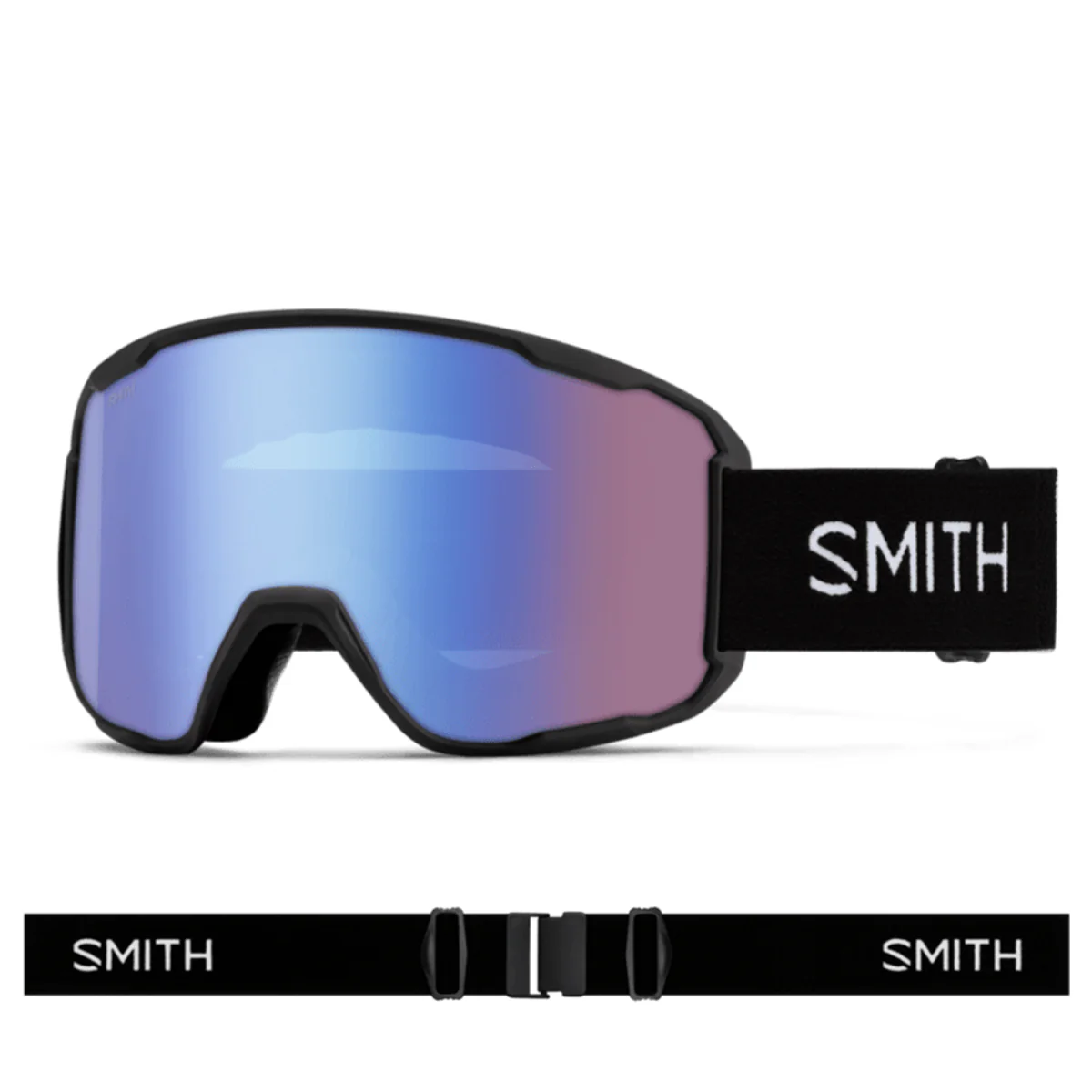 Smith Preview Goggles Black/ChromaPop Storm Blue Sensor Mirror
