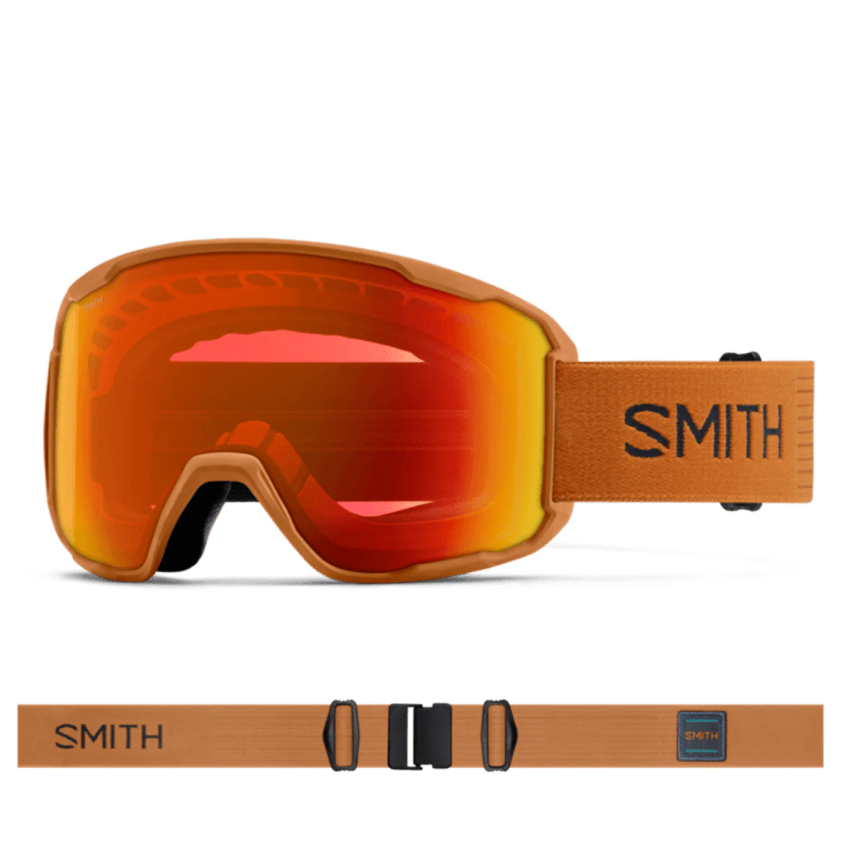 Smith Preview Goggles Komodo/ChromaPop Everyday Red Mirror