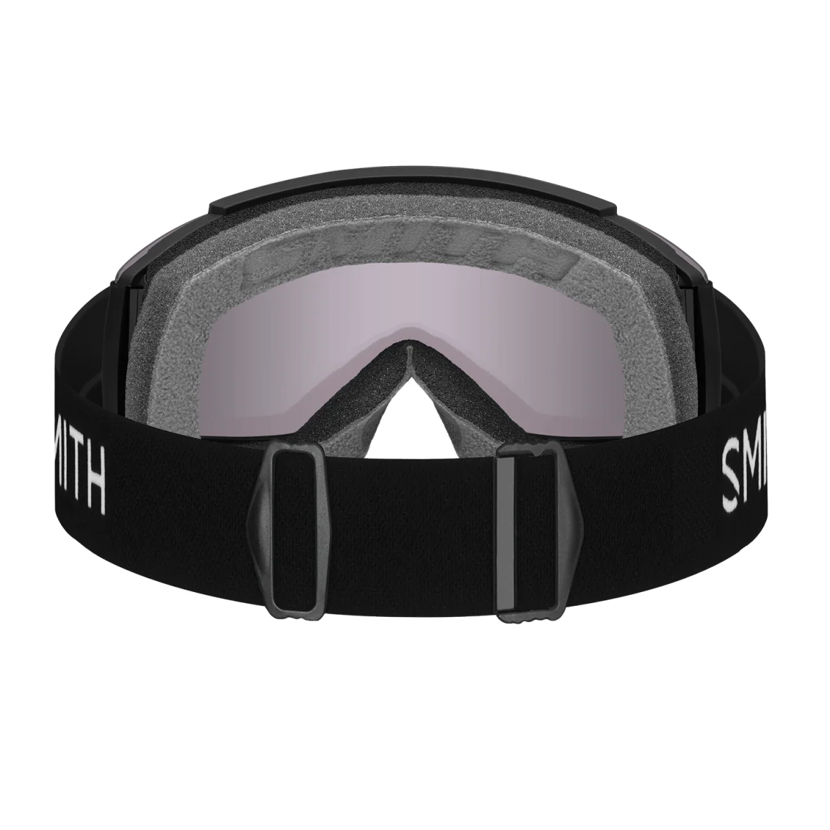 Smith Squad XL Low Bridge Fit Goggles Black/ChromaPop Everyday Blue Mirror + Chromapop Storm Blue Sensor Mirror - Image 4