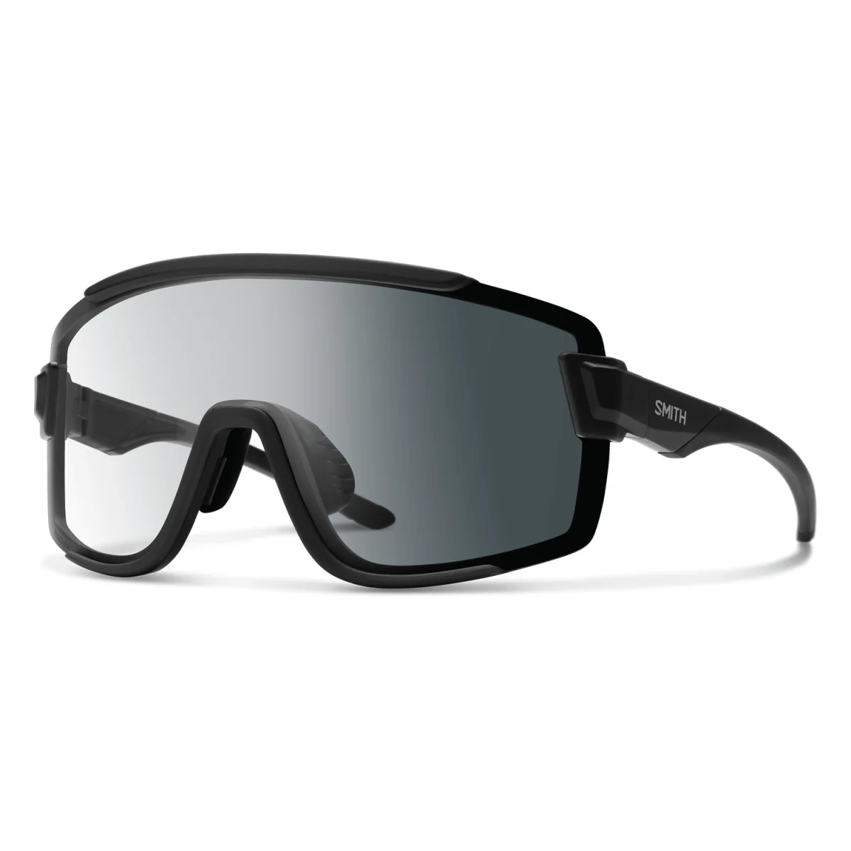 Smith Wildcat Sunglasses Matte Black/ChromaPop Photochromic Clear to Gray + Clear