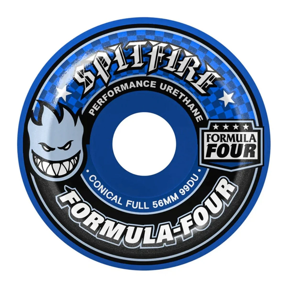 Spitfire Formula 4 Conical Full 99d Skate Wheels Blue 56mm