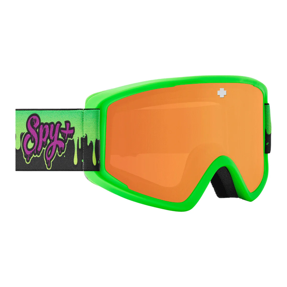 Spy Crusher Elite Jr Eco Goggles Slime/LL Persimmon