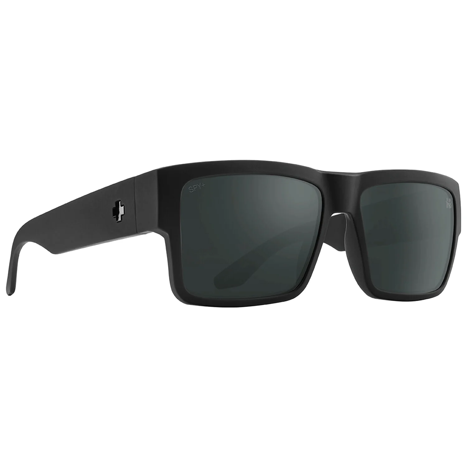 Spy Cyrus Sunglasses Soft Matte Black/Happy Boost Polar Black Mirror
