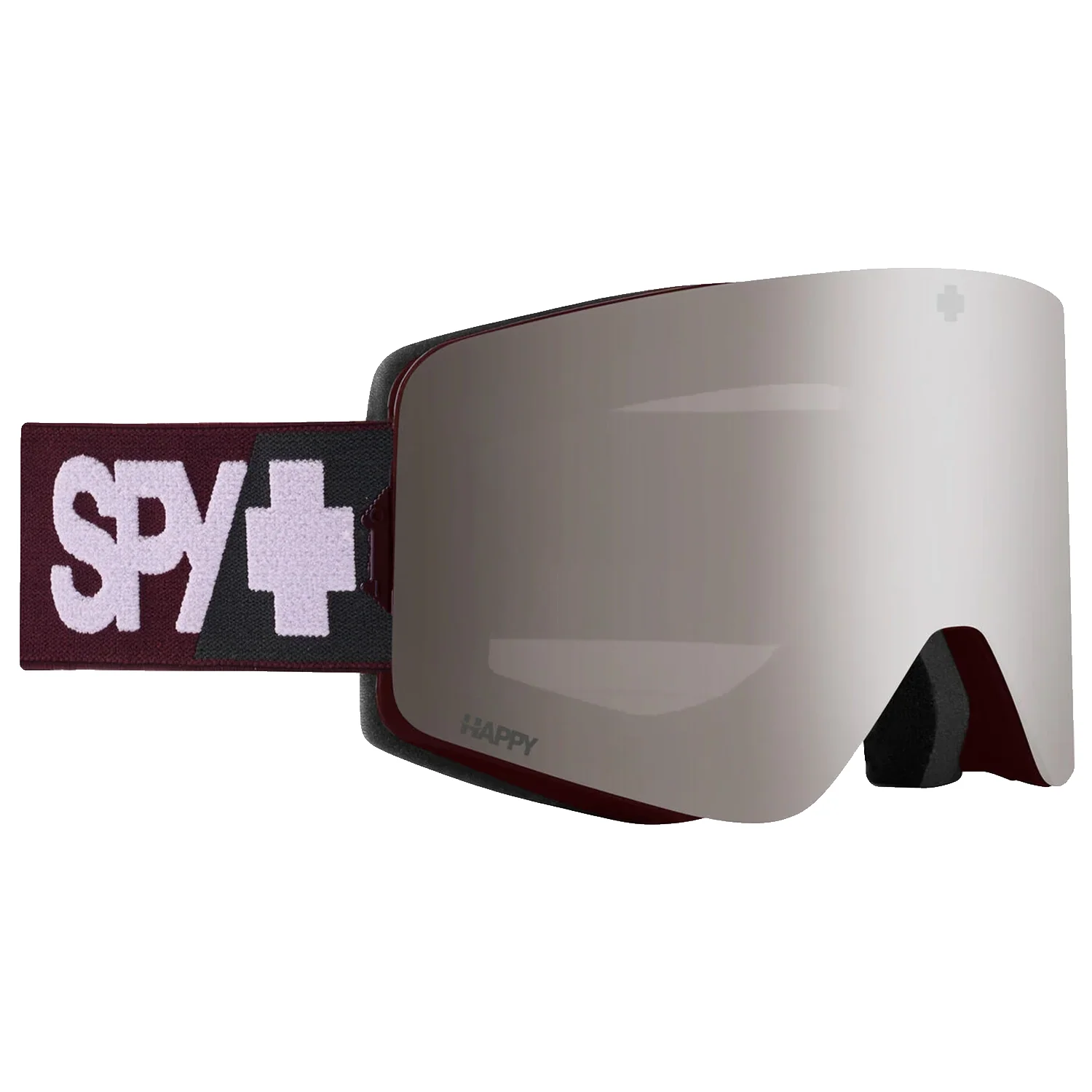 Spy Marauder Goggles Merlot/Happy Bronze Silver Mirror + Happy LL Gray Green Red Mirror