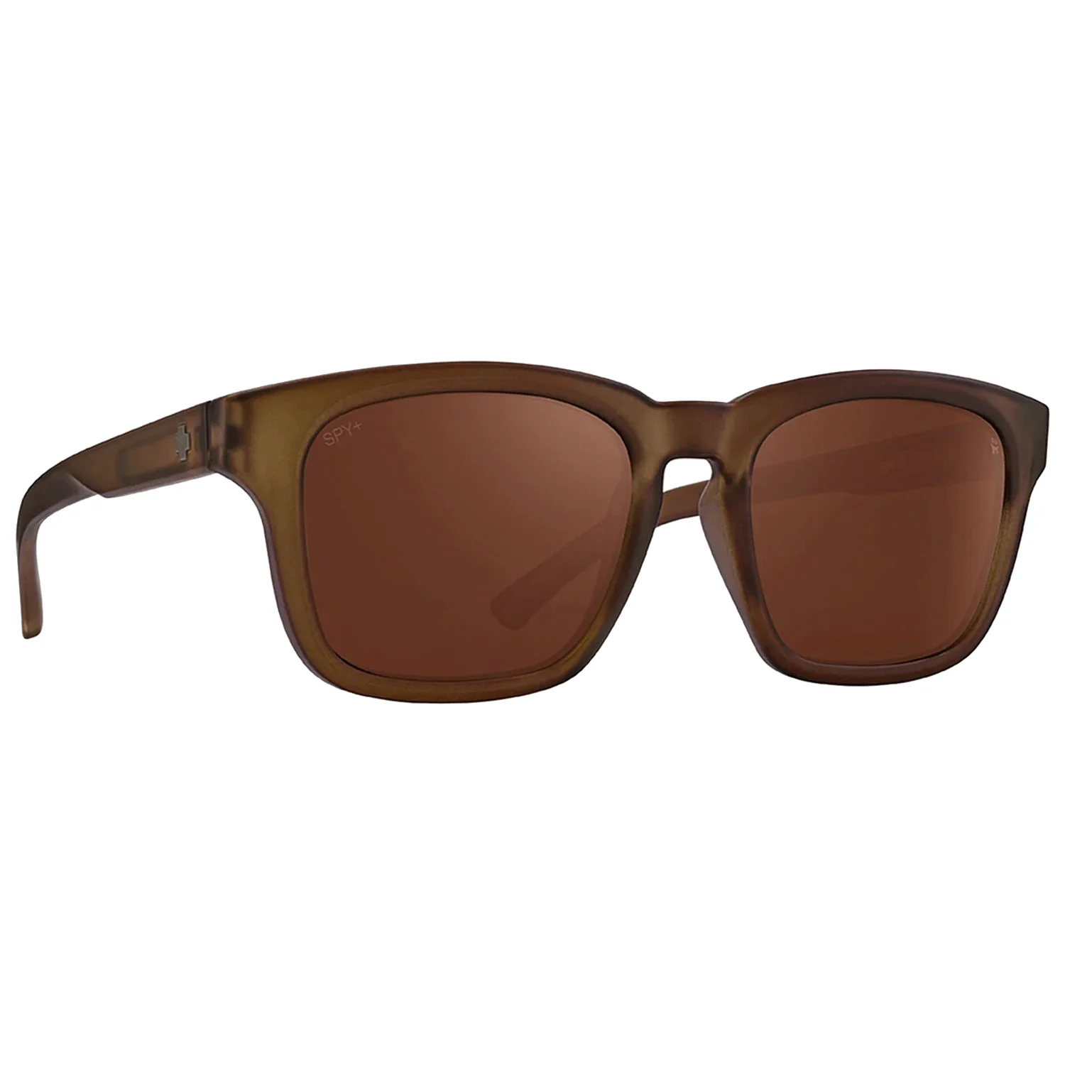 Spy Saxony Sunglasses Matte Translucent Brown/Happy Bronze Polar