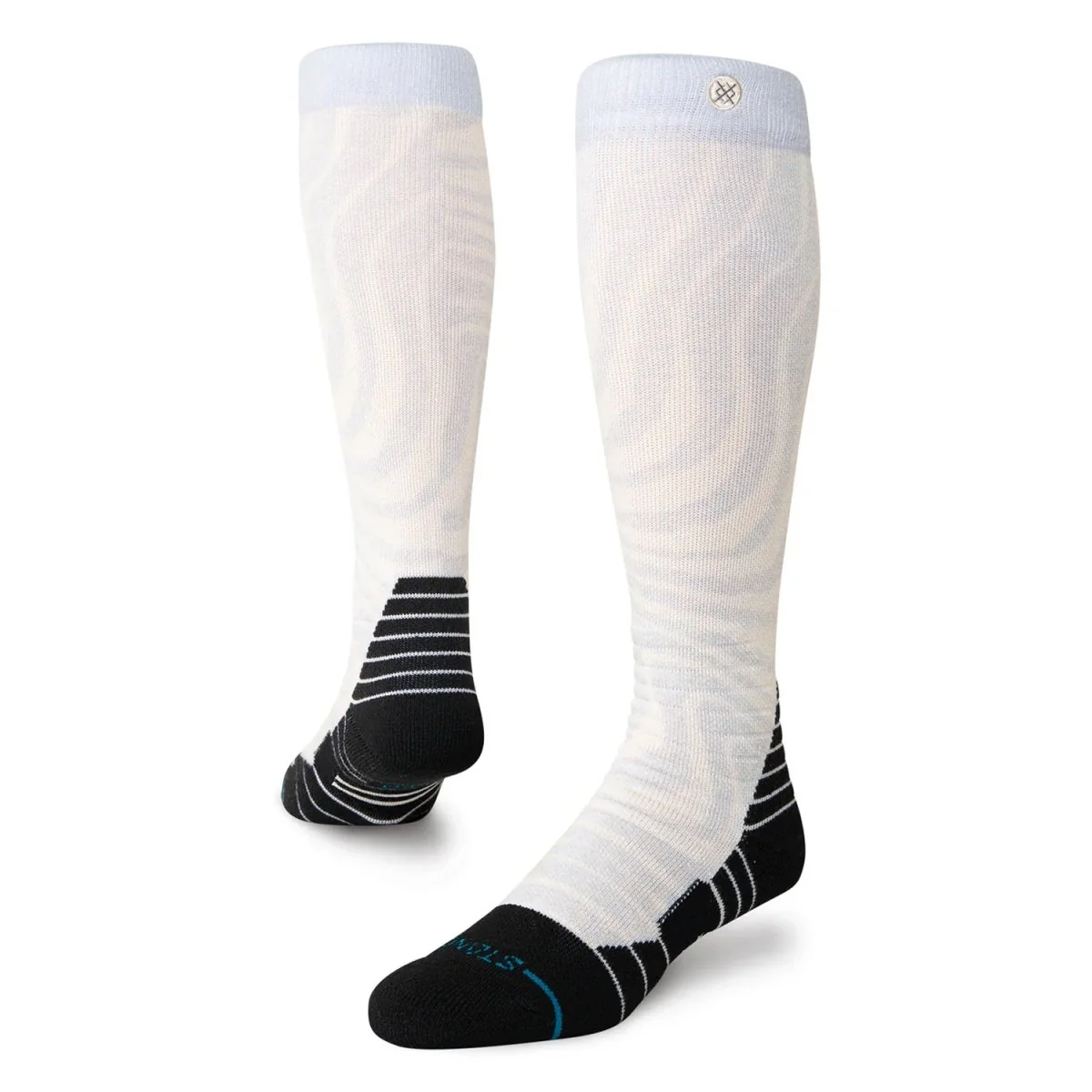Stance Directions Mid Poly Snow Sock Grey