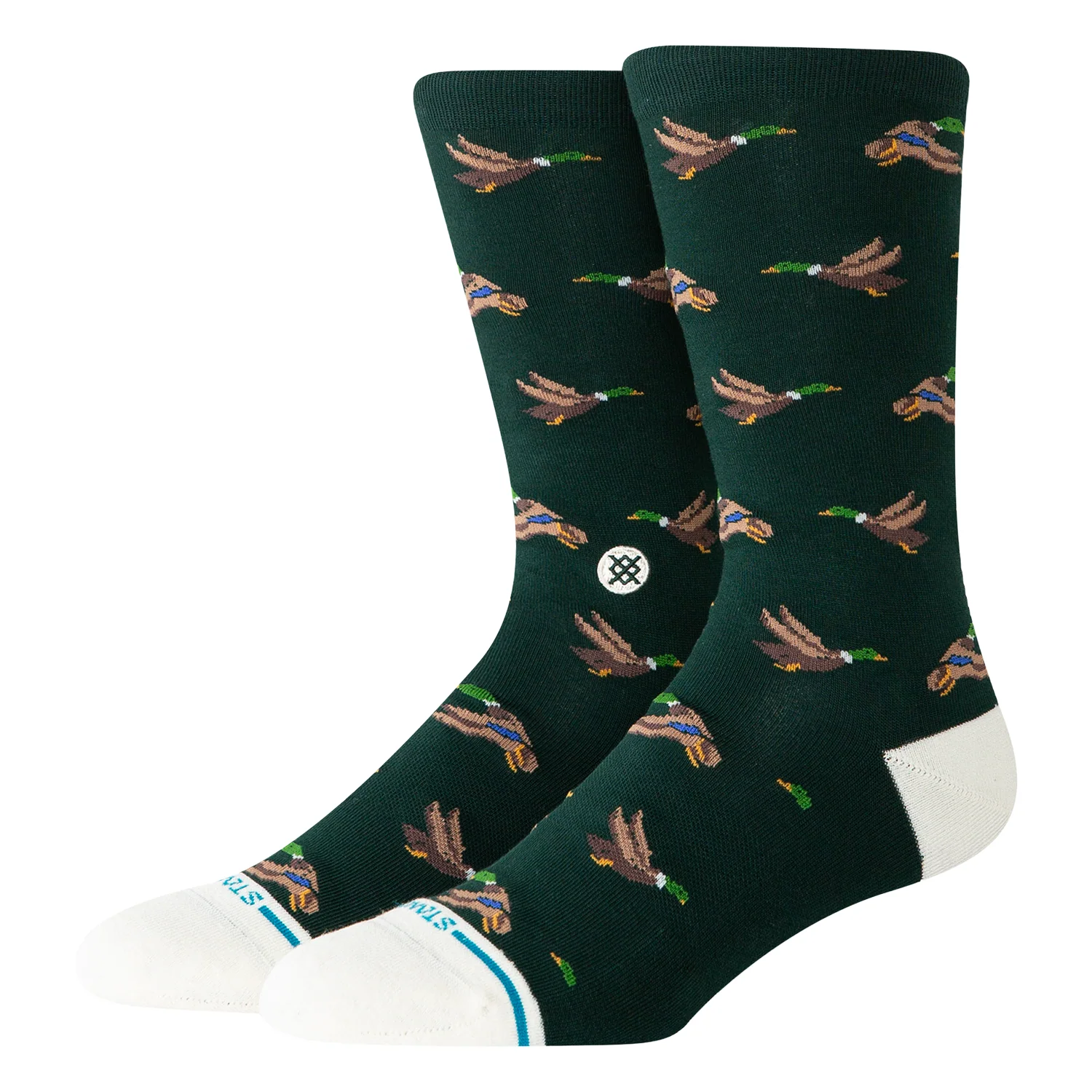 Stance Huntin Crew Sock Pine