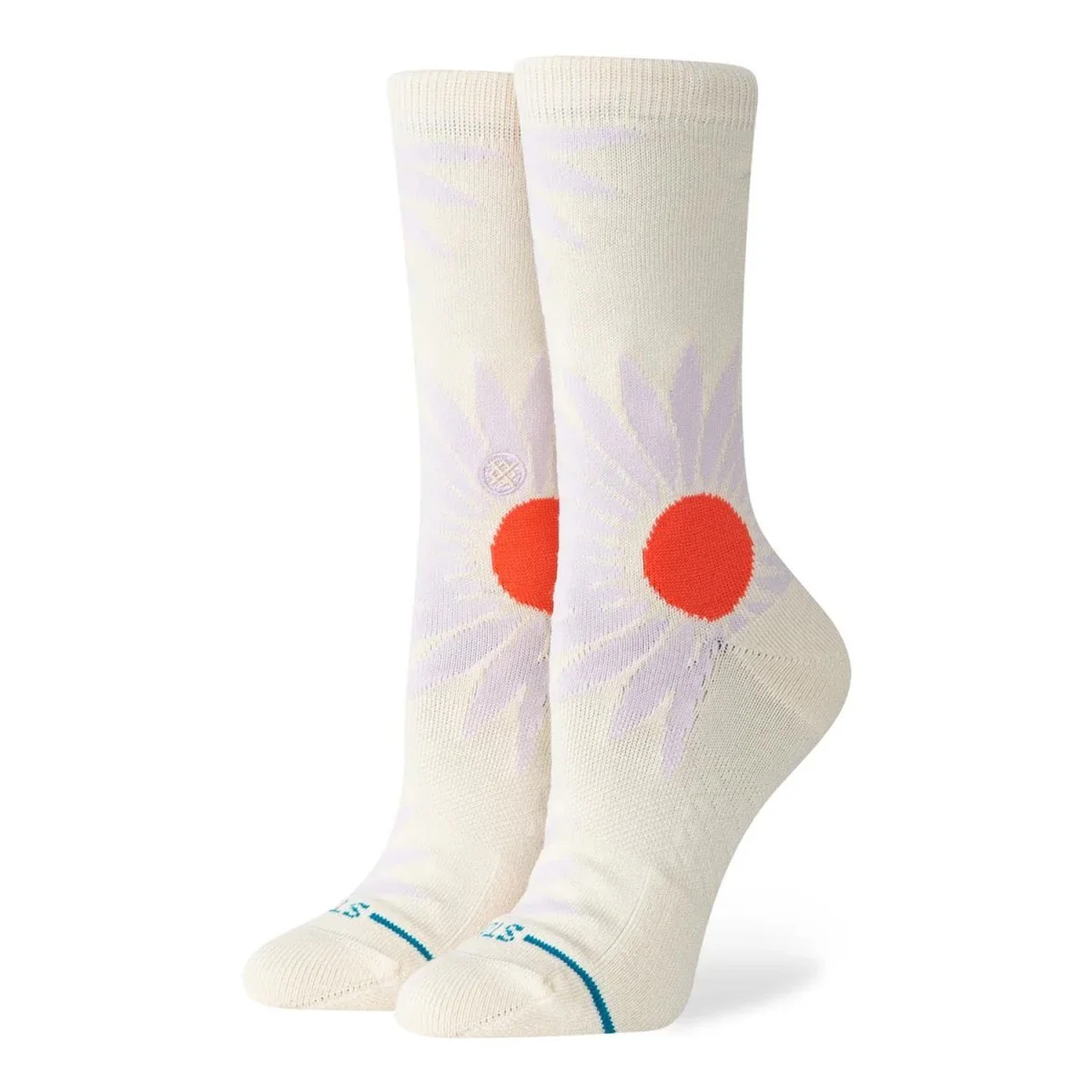 Stance Women's Prowess Crew Sock Canvas