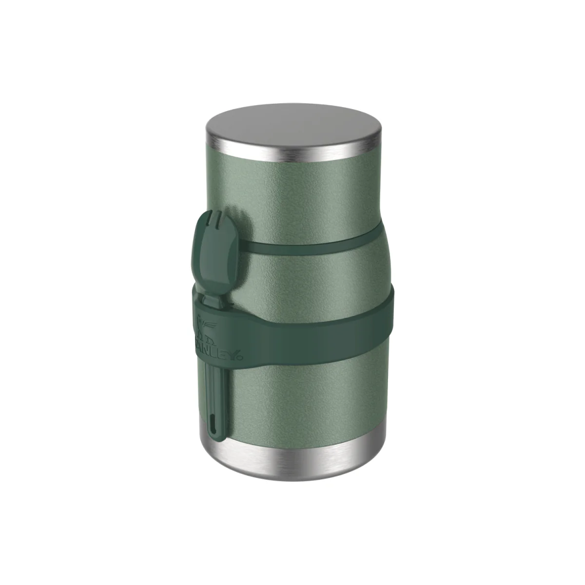 Stanley The Adventure To-Go 24oz. Food Jar + Spork Hammertone Green